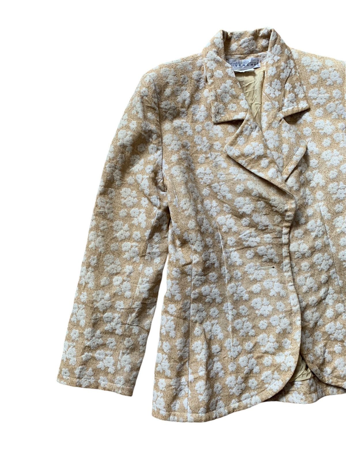 Designer × Givenchy 🔥VTG GIVENCHY FLORAL SUIT JACKETS Size M / US 6-8 / IT 42-44 - 2 Thumbnail