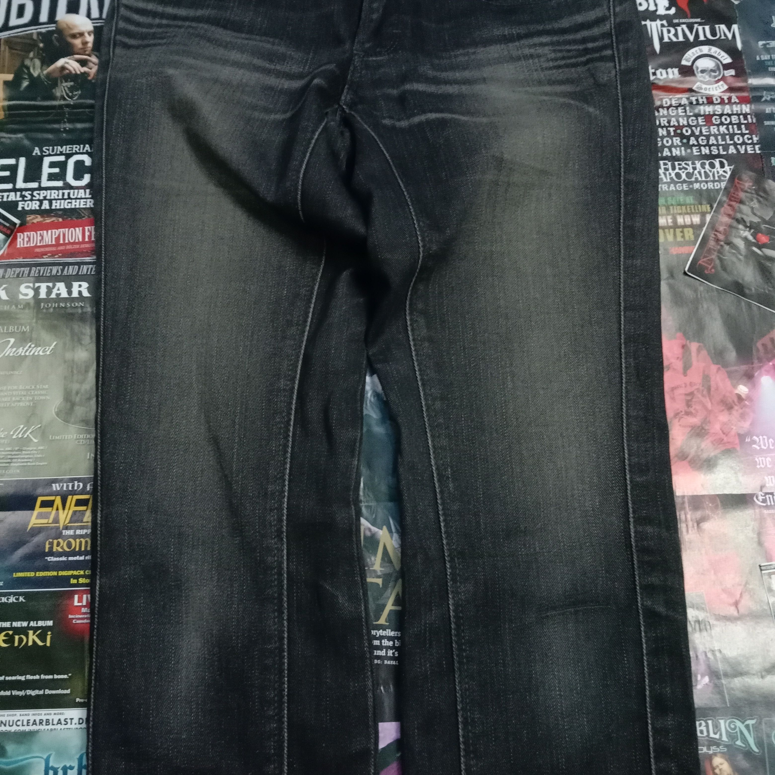 Beauty Beast × Hysteric Glamour × If Six Was Nine 🇯🇵 Y2k Seditionaries Edwin Black jeans Size 28" / US 6 / IT 42 - 6 Thumbnail