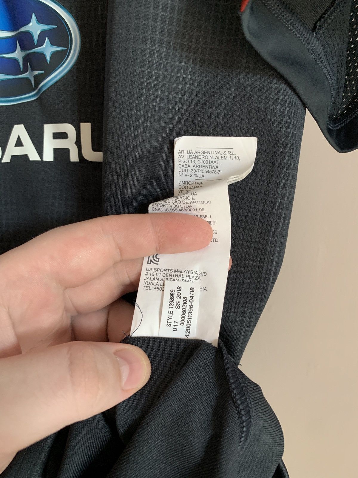 Under Armour Wales 2018 Away Rugby Union Shirt Under Armour Size XL Size US XL / EU 56 / 4 - 8 Thumbnail