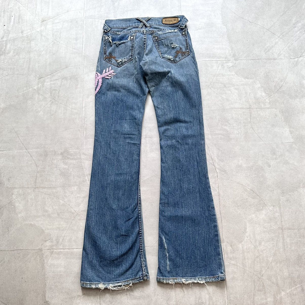 Hysteric Glamour × Undercover Y2K Allen B Hysteric Glamour Style Punk Jeans Ed Hardy Vibe Size 25" / US 0 / IT 36 - 12 Thumbnail