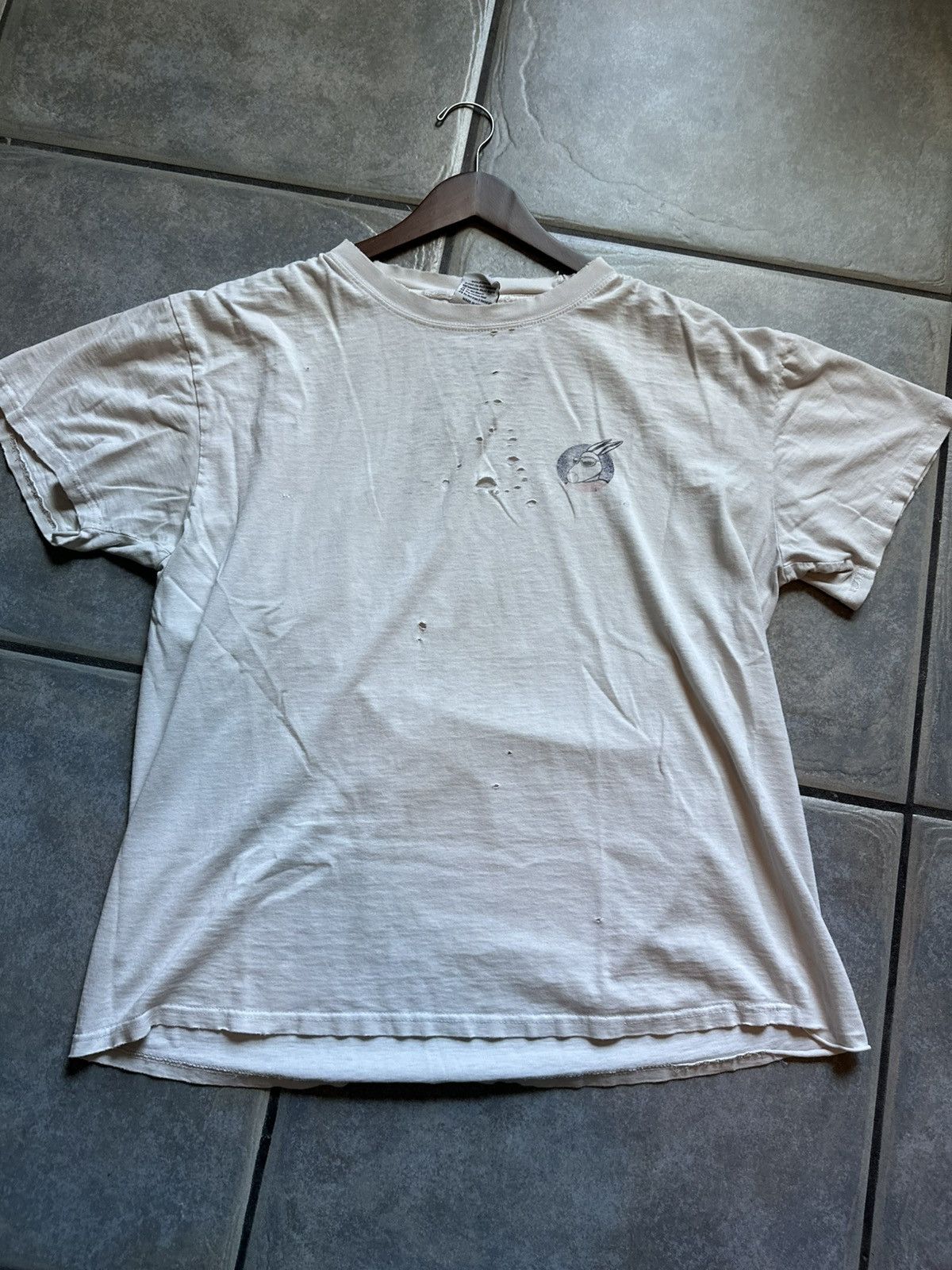 Vintage Vintage thrashed faded super thin Lake Tahoe tee Size US XL / EU 56 / 4 - 1 Thumbnail