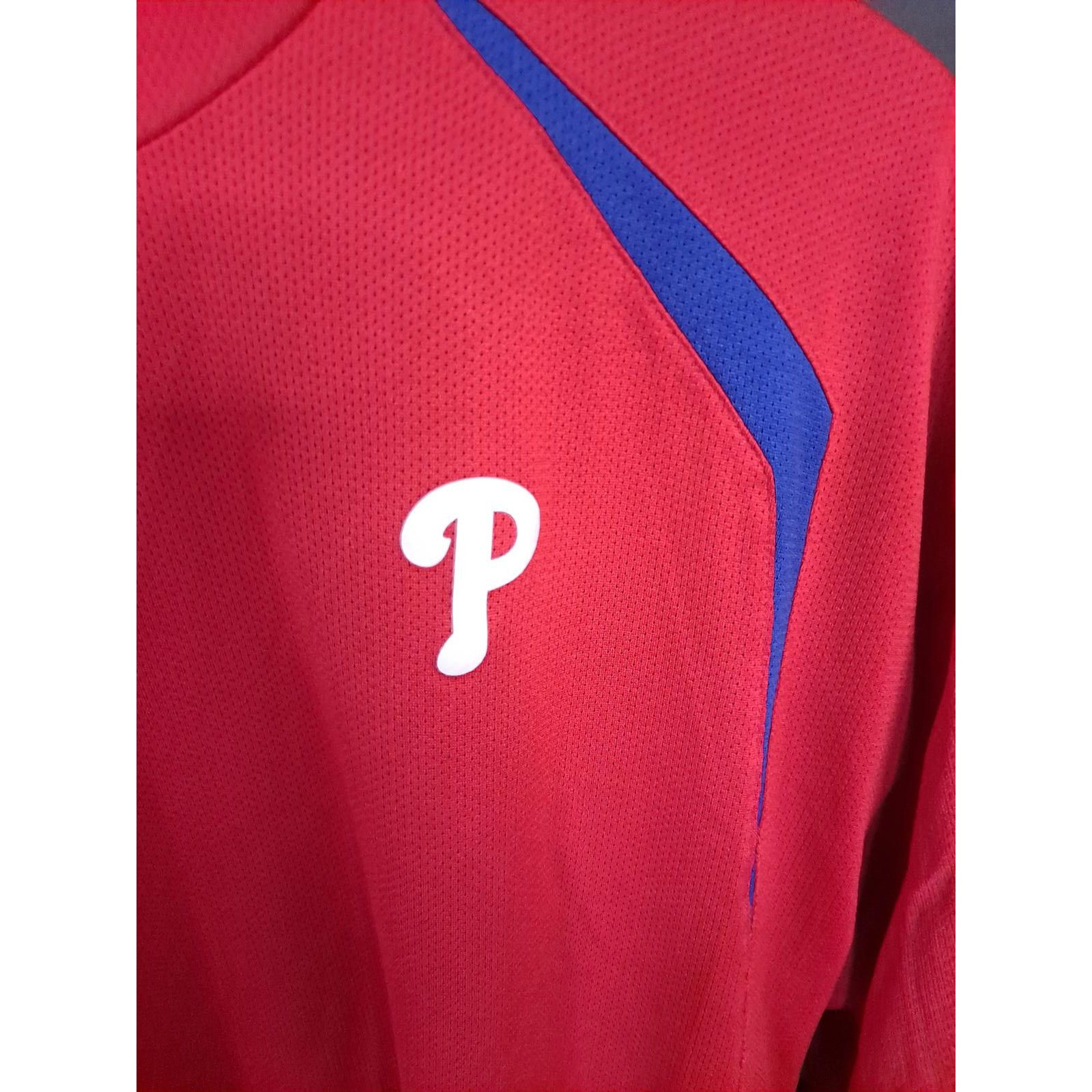 Nike Phillies Nike Red and Blue Shirt Size XL Size US XL / EU 56 / 4 - 2 Thumbnail