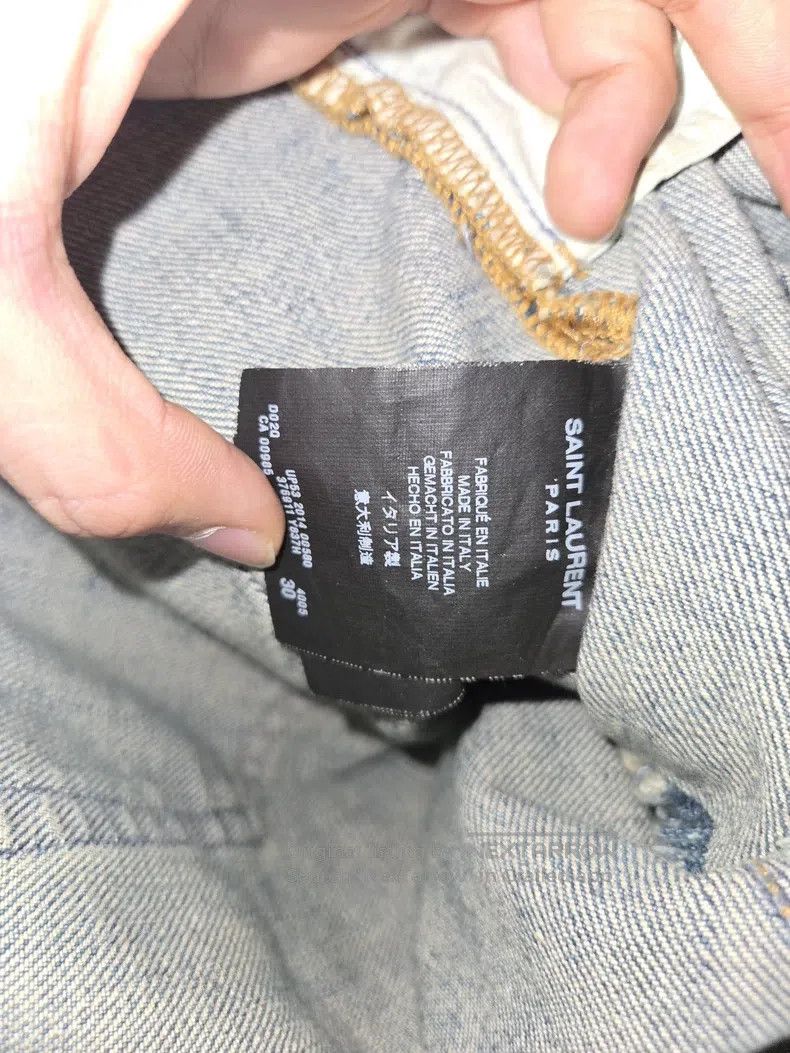Saint Laurent Paris Saint Laurent Paris Jeans Size US 30 / EU 46 - 5 Thumbnail