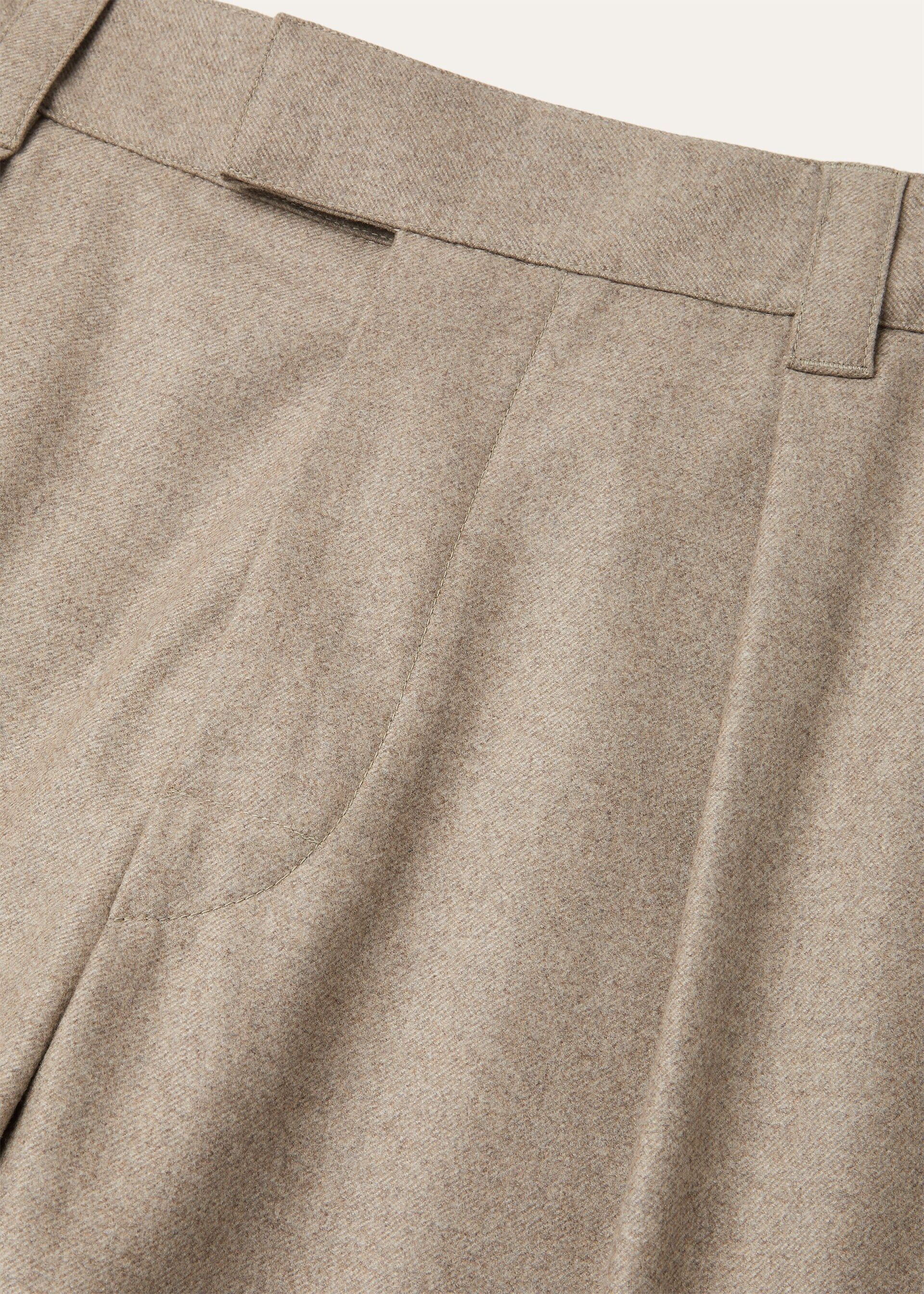 Loro Piana os11x0326 FAO7215 Reinga Pant in Grey Sand Size US 34 / EU 50 - 7 Thumbnail