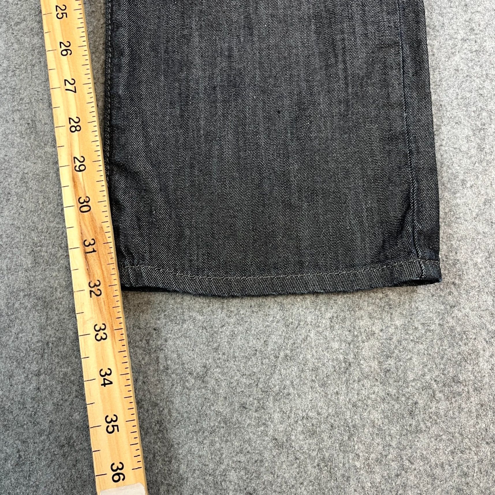 Vintage Armani Jeans Jeans Regular Straight 34 Dark Wash Blue Indigo 100% Cotton GA Mens 34 Blue Size US 34 / EU 50 - 4 Thumbnail
