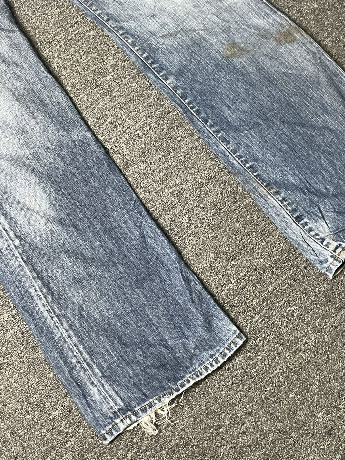 Banana Republic × Vintage BANANA REPUBLIC Ripped Straight Cut Jeans (83) Size US 29 - 5 Thumbnail