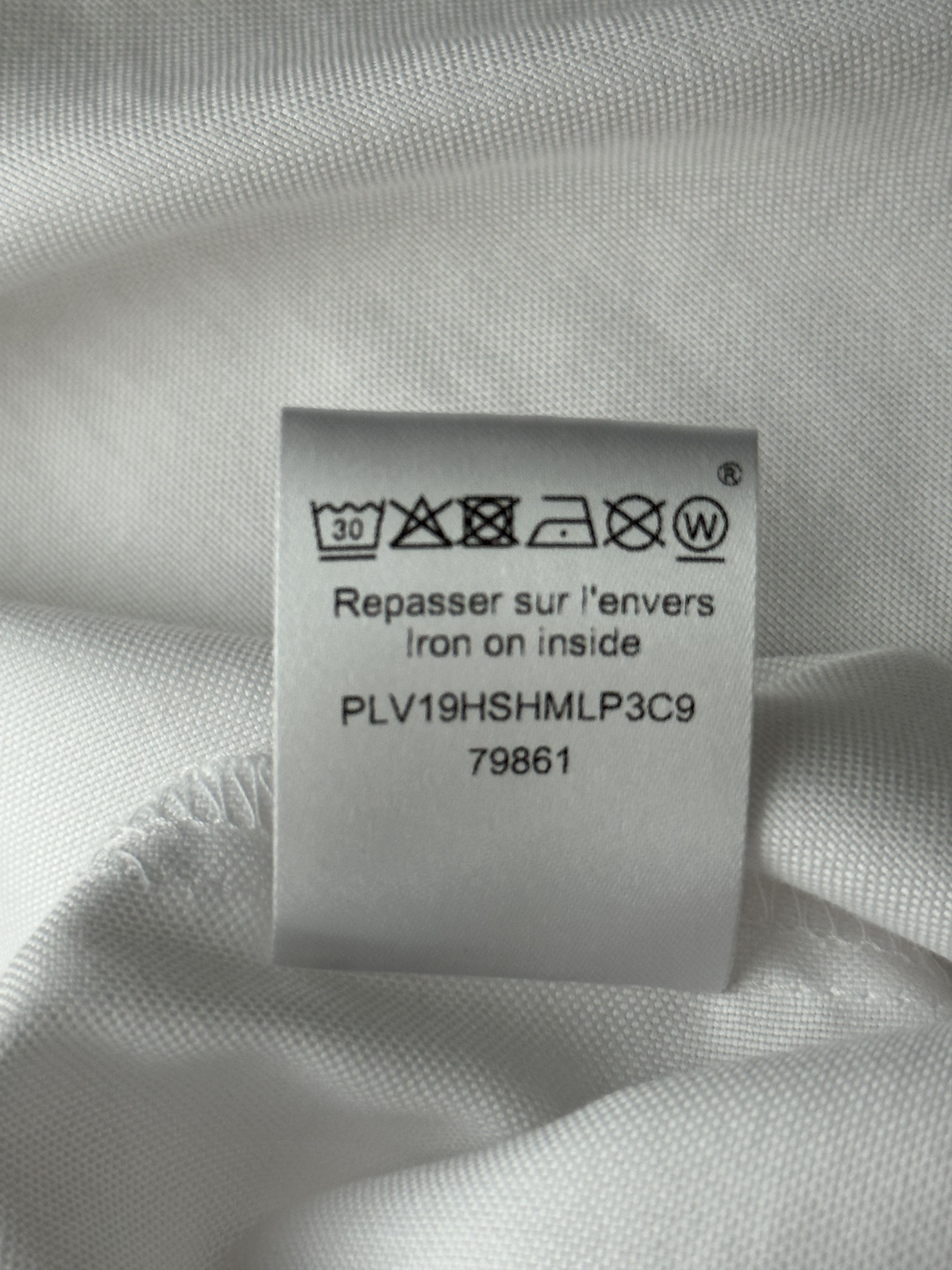 Louis Vuitton Louis Vuitton White Case Study Button Up Shirt Size US M / EU 48-50 / 2 - 4 Thumbnail