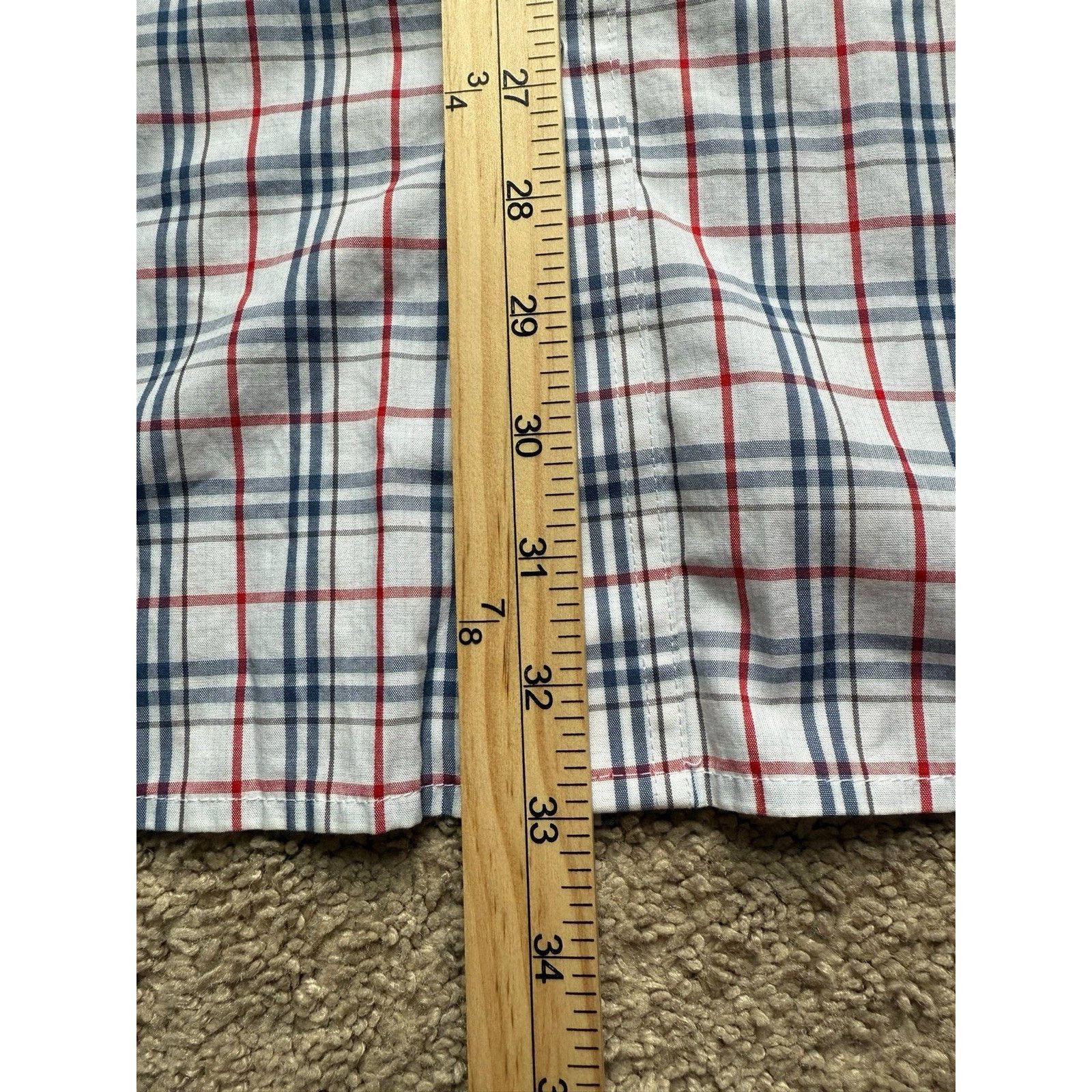 Wrangler WRANGLER Wrancher Western Shirt Mens 2XLT Plaid Pearl Snap Size US XXL / EU 58 / 5 - 5 Thumbnail