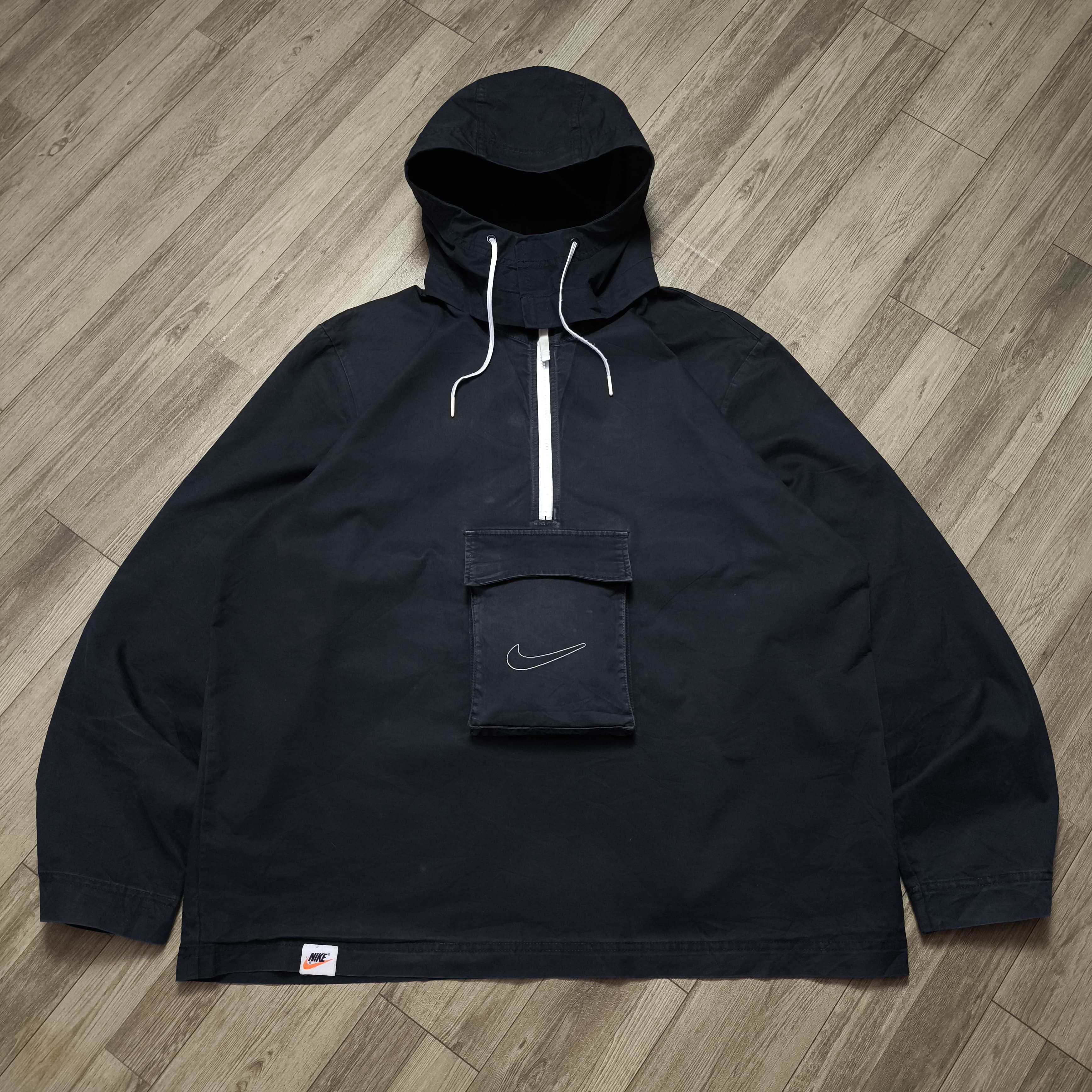 Fragment Design × Nike Nike Sportswear Unlined Anorak Waffle 2 Jacket Black Size US XL / EU 56 / 4 - 2 Thumbnail