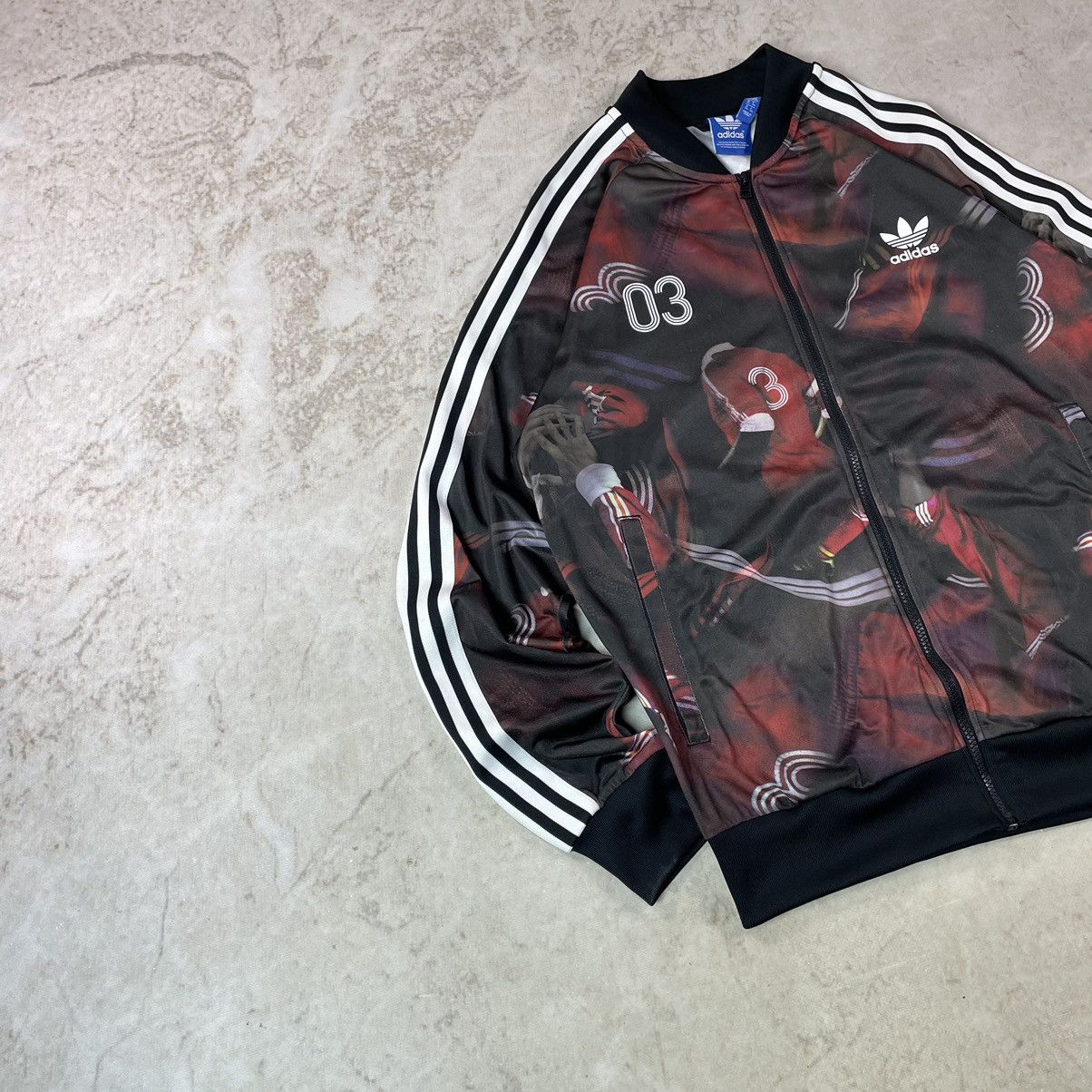 Adidas Adidas Beckenbauer 03 Football Firebird Track Bomber Jacket Size US XL / EU 56 / 4 - 3 Thumbnail