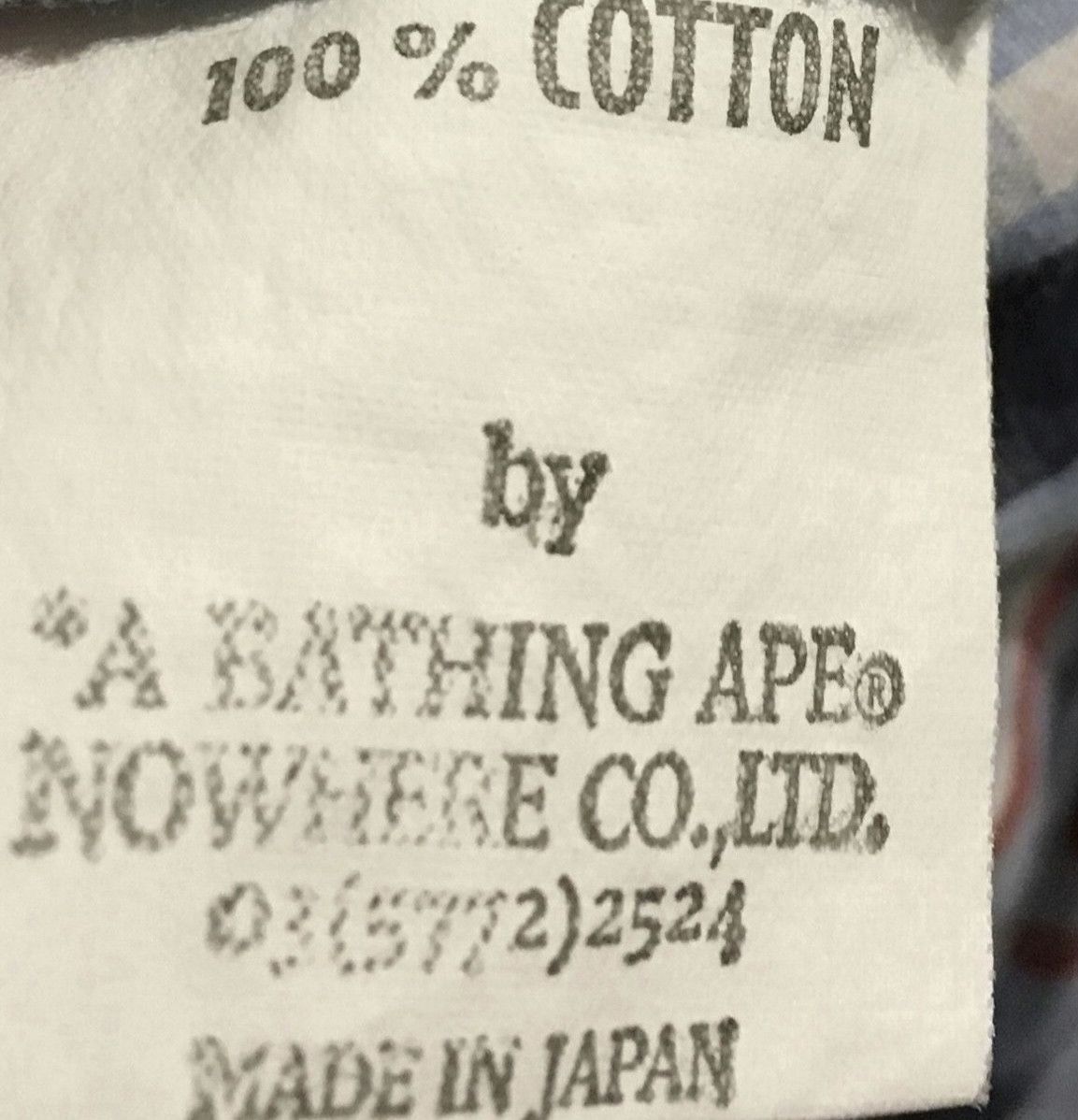 Bape Bape long sleeve button up shirt Size US S / EU 44-46 / 1 - 6 Thumbnail