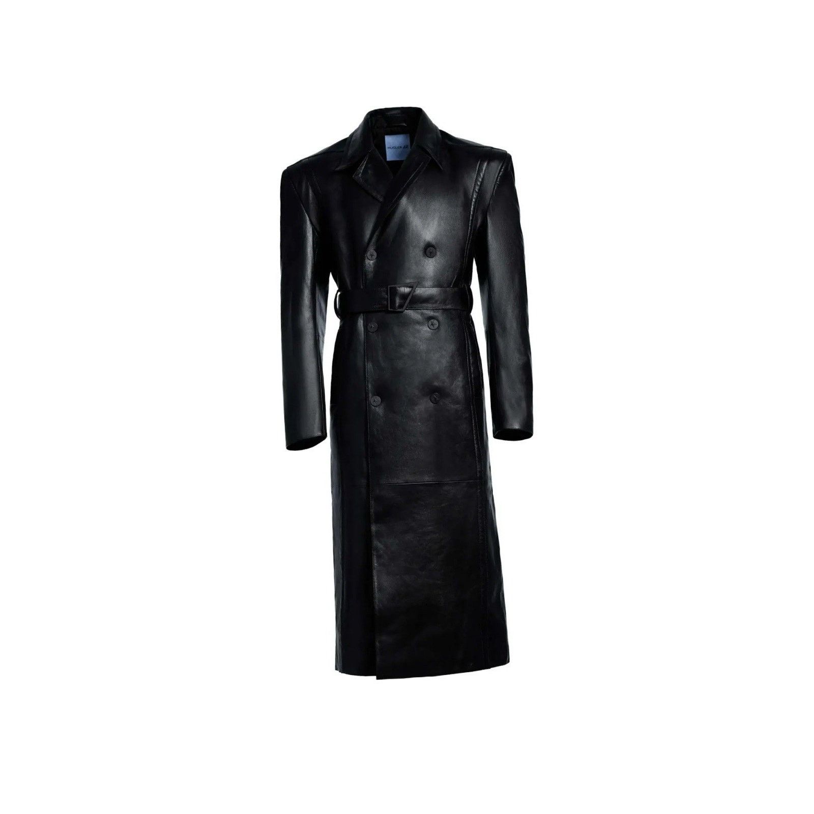 Mugler Mugler H&M Leather Trench Coat Medium NWT!! Size M / US 6-8 / IT 42-44 - 6 Thumbnail