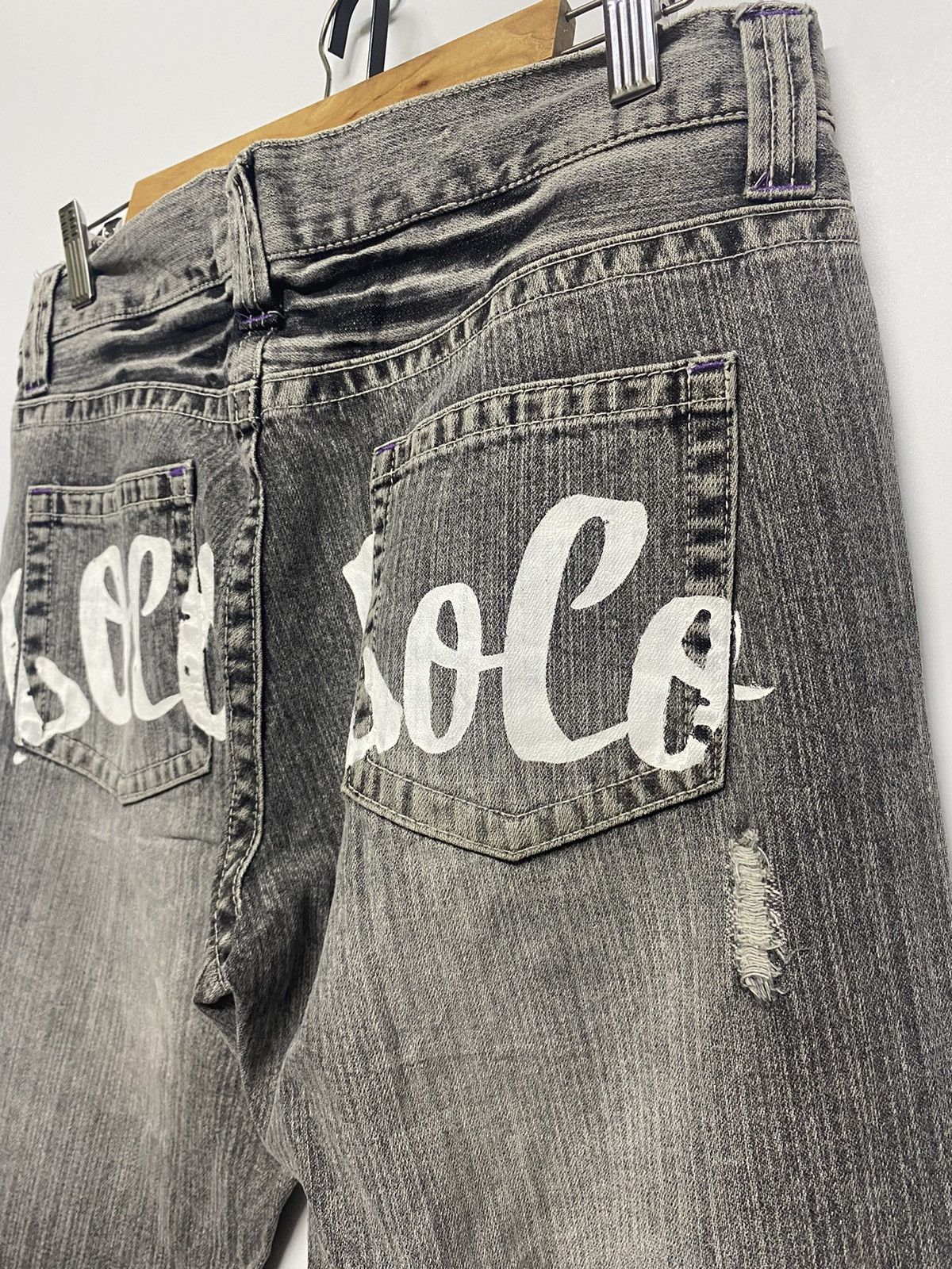 Japanese Brand Japanese Brand Daily Topics Distressed Denim Jeans Size US 32 / EU 48 - 7 Thumbnail