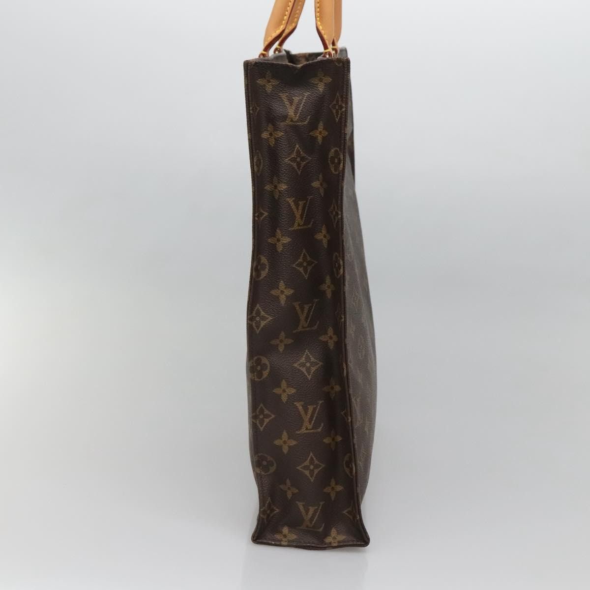 Louis Vuitton LOUIS VUITTON Monogram Sac Plat Hand Bag M51140 Size ONE SIZE - 4 Thumbnail