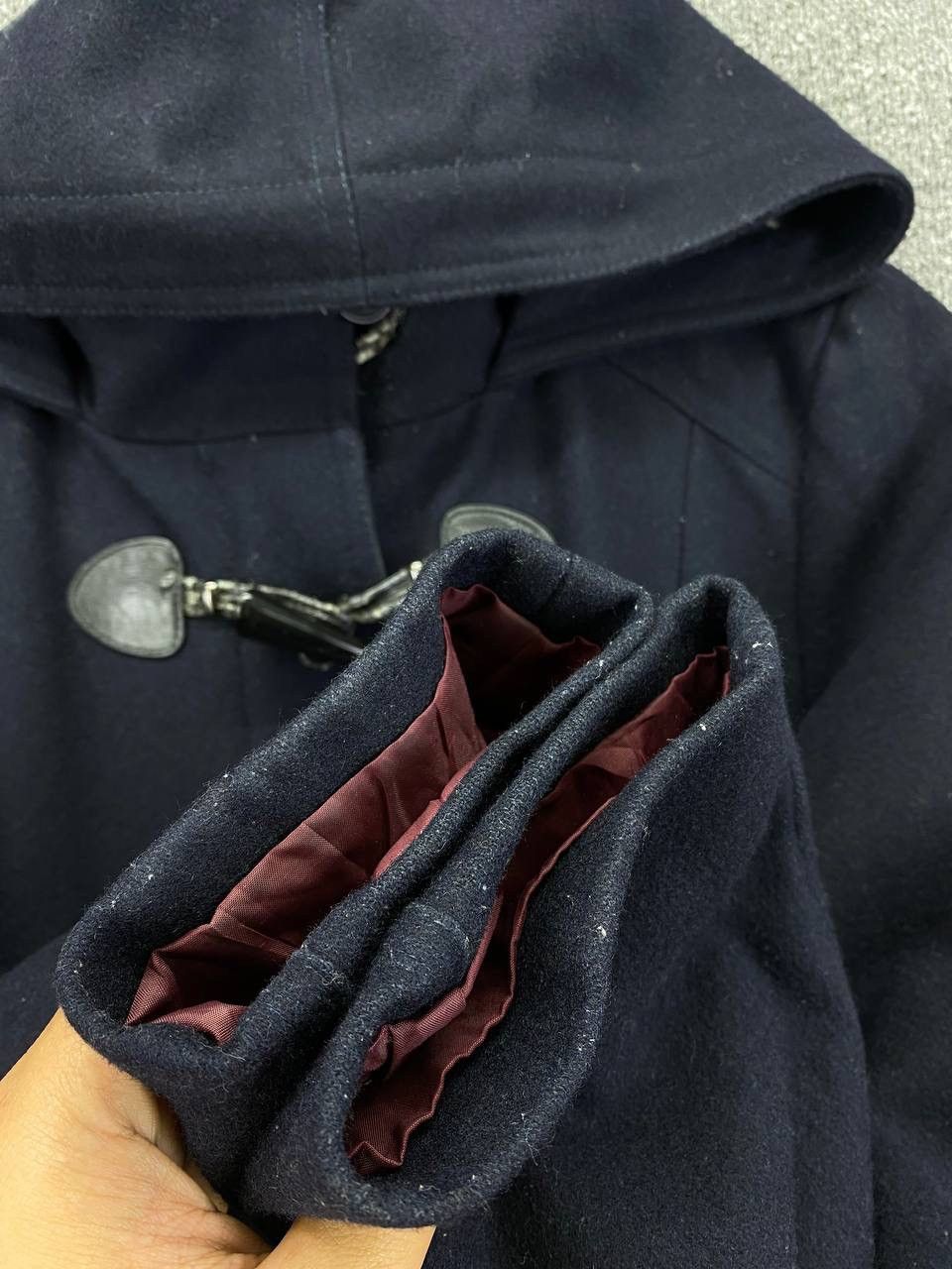 Tommy Hilfiger Vintage Tommy Hilfiger Duffle Wool Coat Jacket Size S / US 4 / IT 40 - 13 Thumbnail