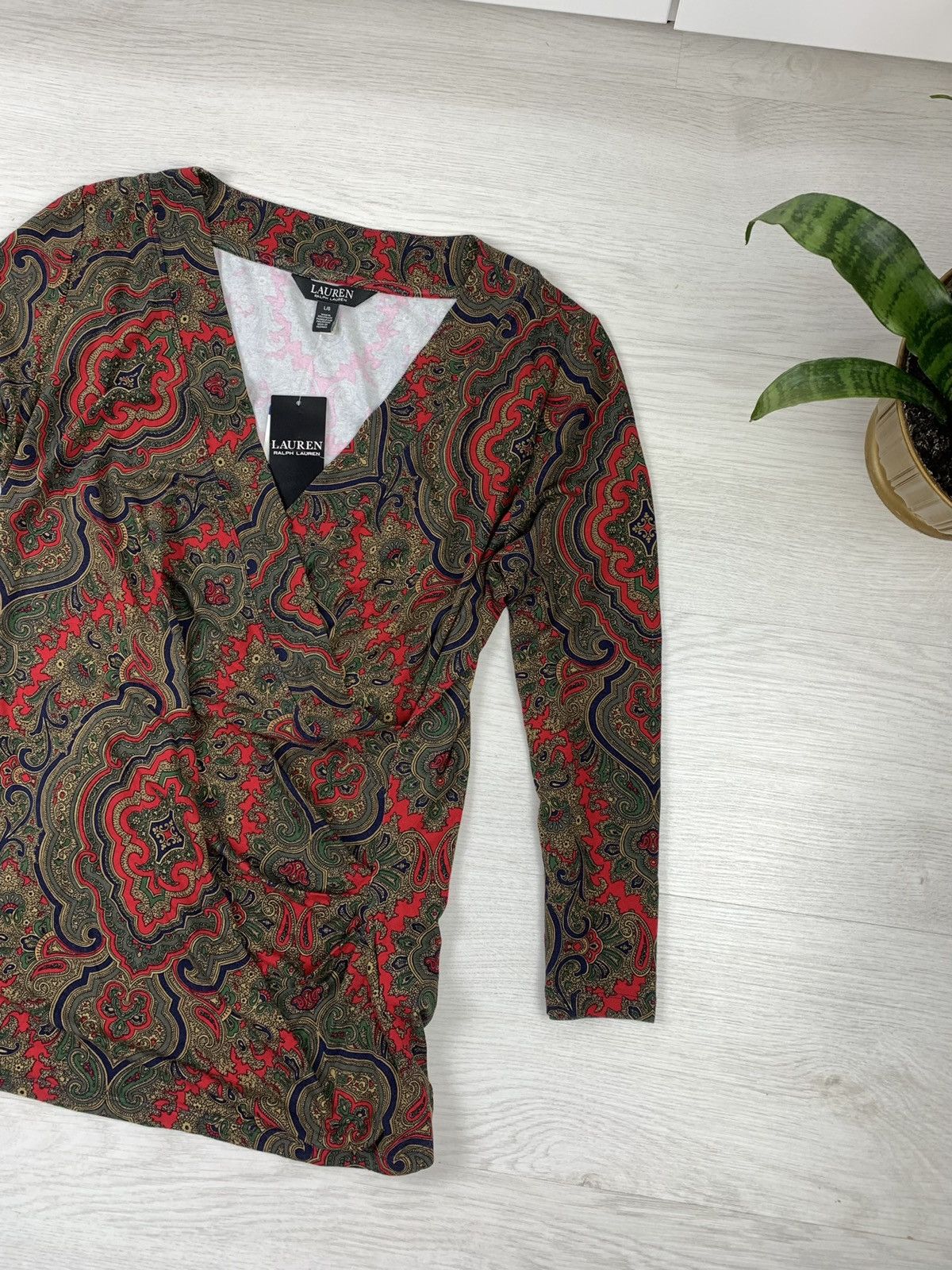 Lauren Ralph Lauren Lauren Ralph Lauren Women’s Top Size L Size L / US 10 / IT 46 - 3 Thumbnail