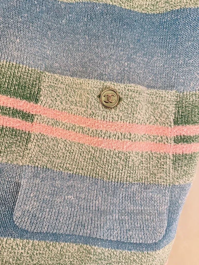 Chanel Chanel Macaron colour-blocked striped dress Size XS / US 0-2 / IT 36-38 - 6 Thumbnail