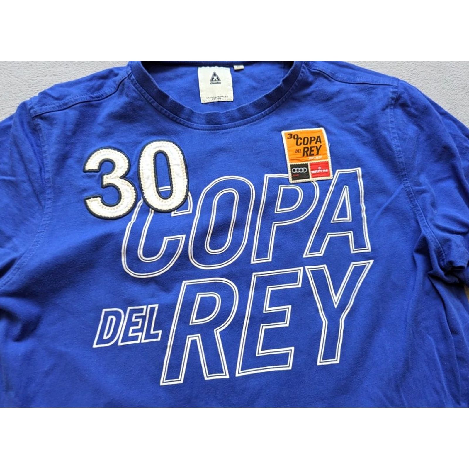Vintage Gaastra 30 Copa Del Rey 11 ESP Blue Shirt Mens XL T-Shirt Short Sleeve Size US XL / EU 56 / 4 - 7 Thumbnail