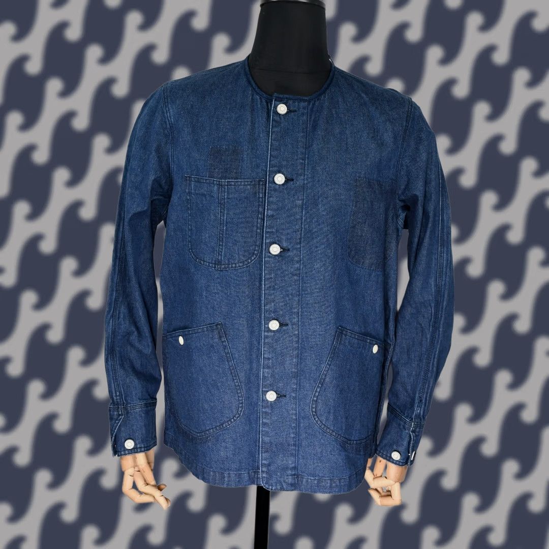Scotch & Soda SCOTCH & SODA Denim Jacket Mens XL Workwear Blue 100% Cotton Button Vintage? No Matchy Matchy Tailored Size US XL / EU 56 / 4 - 1 Thumbnail