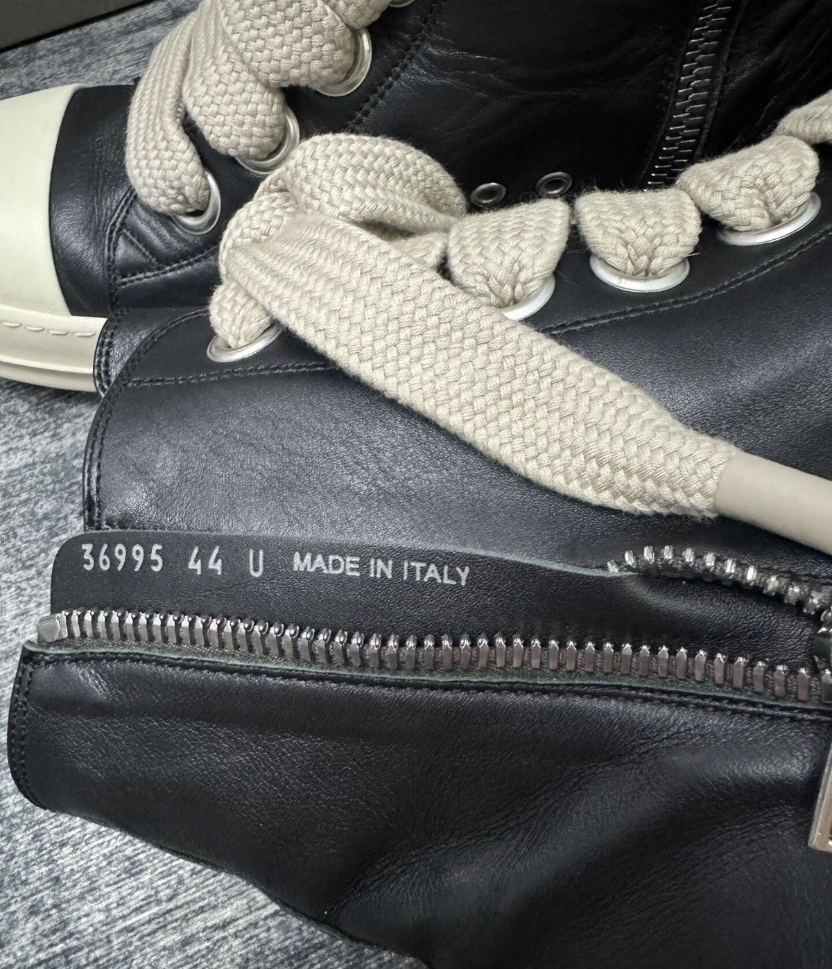 Rick Owens Rick Owens Mainline Leather Low-Top "Big Converse" Size US 10 / EU 43 - 6 Thumbnail