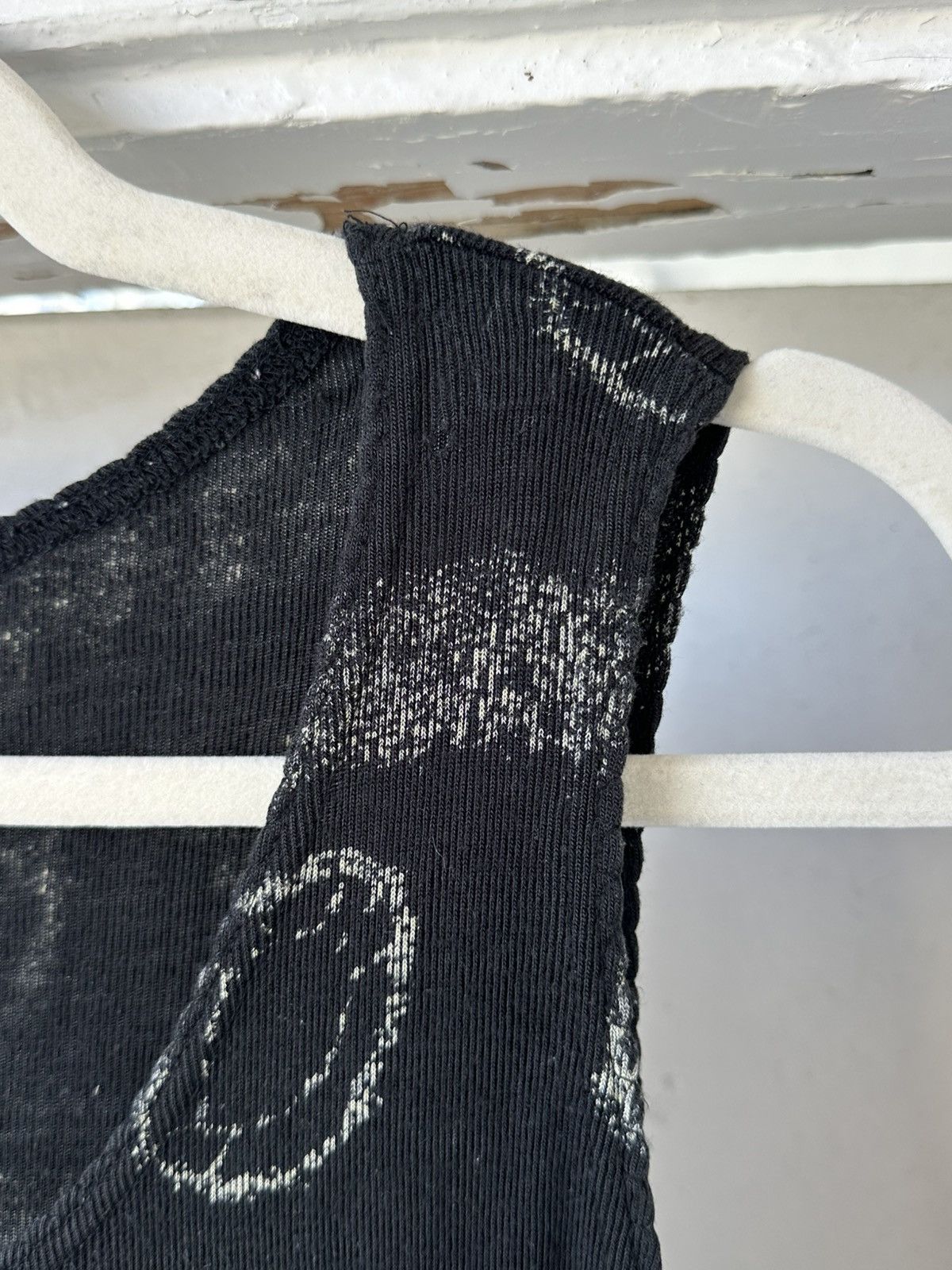 If Six Was Nine × Japanese Brand × Vintage Vintage Black Spotted Top Size M / US 6-8 / IT 42-44 - 4 Thumbnail