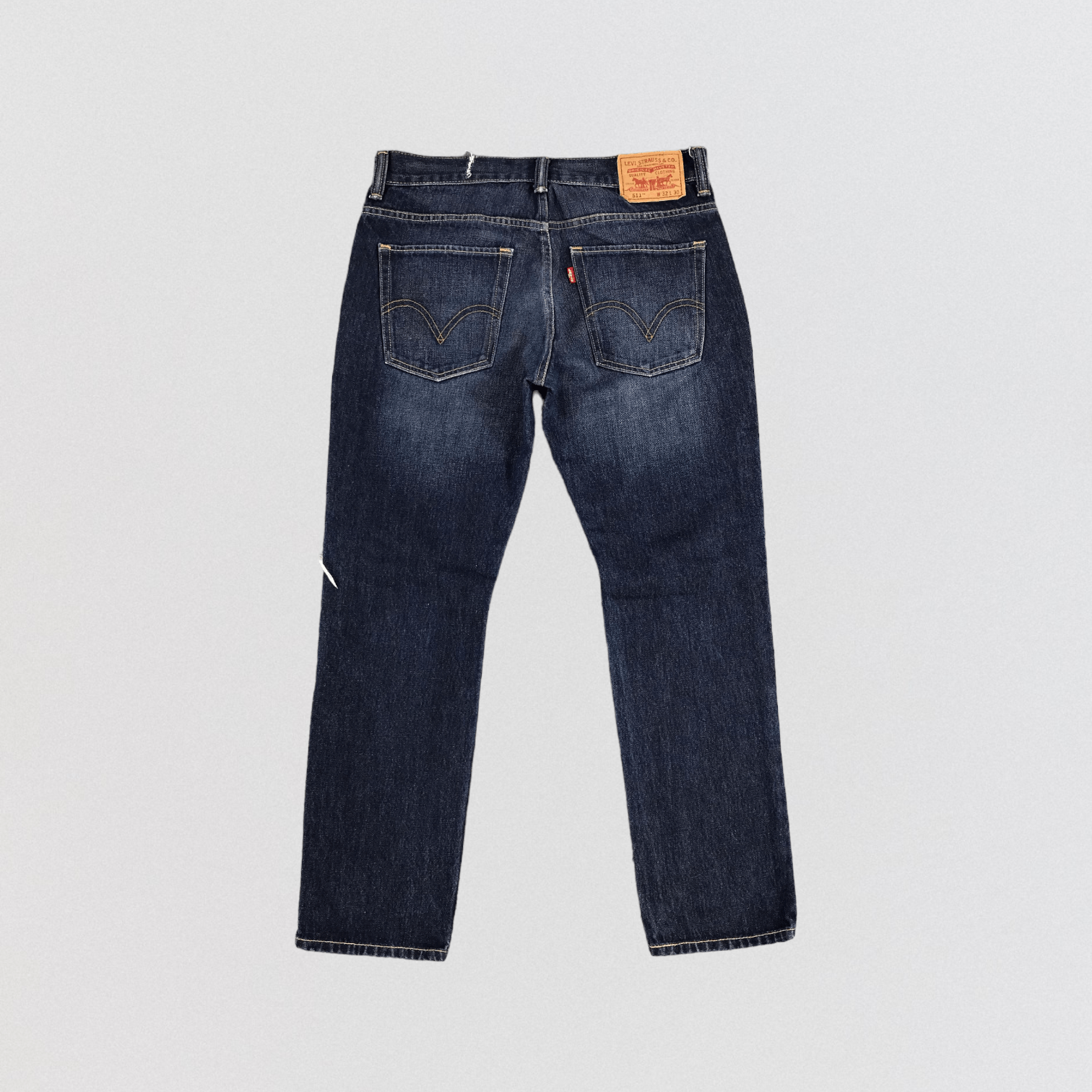 Levi's × Vintage Vintage Distress Levis 511 Jeans-JM1275 Size US 32 / EU 48 - 2 Thumbnail