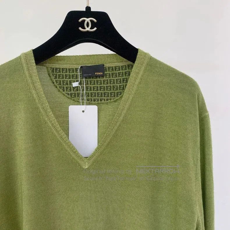 Fendi Green Knit V.