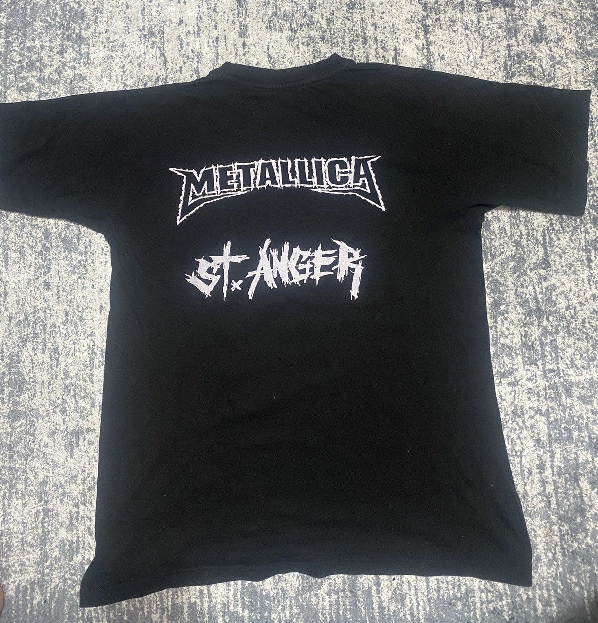 Band Tees × Metallica × Vintage Vintage Metallica st anger band Vintage 00s tee Size US L / EU 52-54 / 3 - 3 Thumbnail