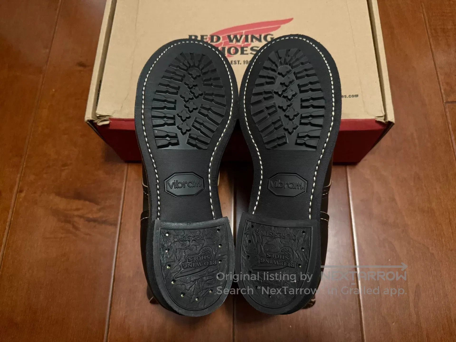 Red Wing Redwing 4606 Work Paratrooper Boots. Size US 7.5 / EU 40-41 - 5 Thumbnail