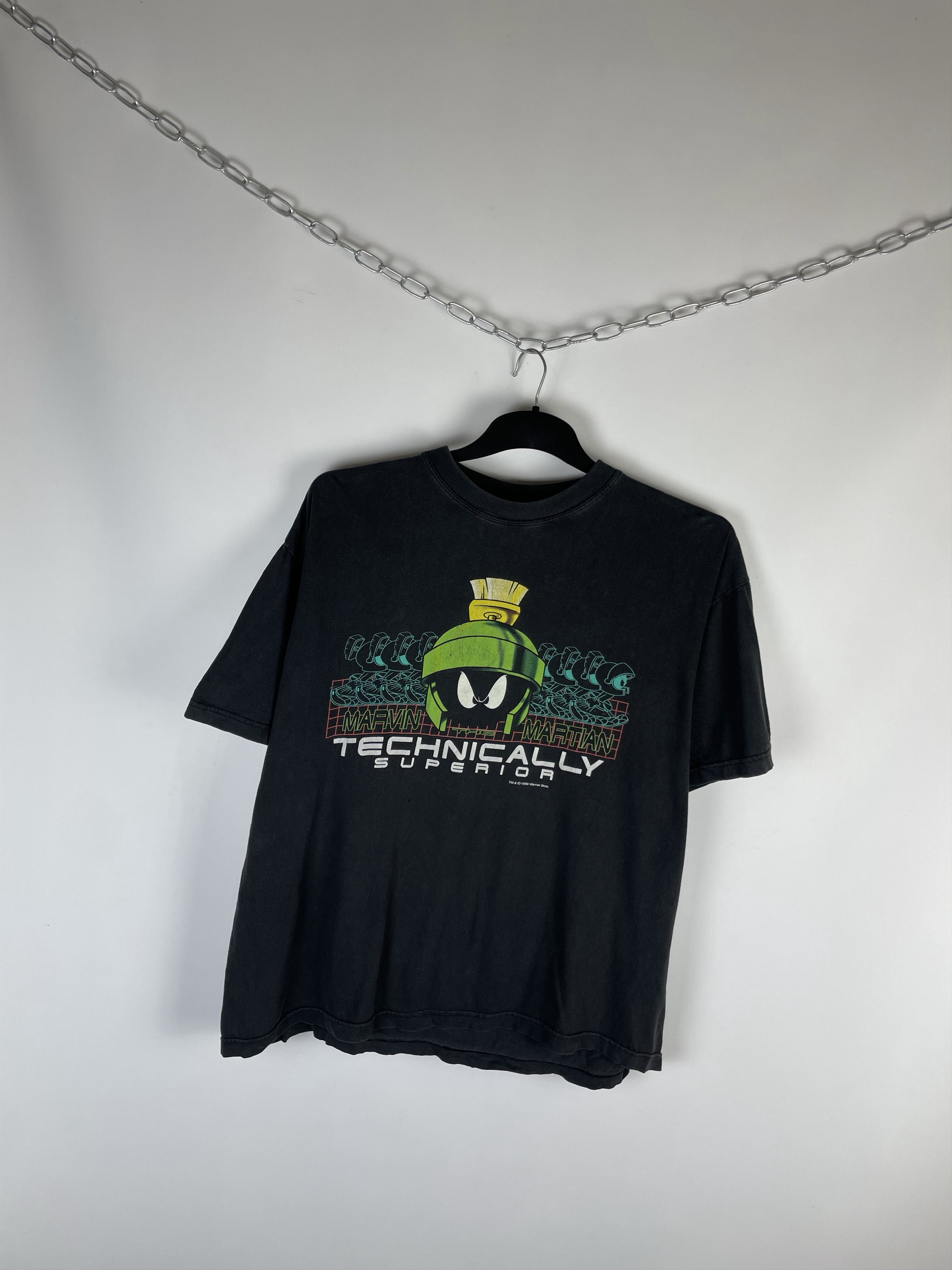 Disney Vintage 1999 Marvin The Martian Shirt Size US XL / EU 56 / 4 - 2 Thumbnail