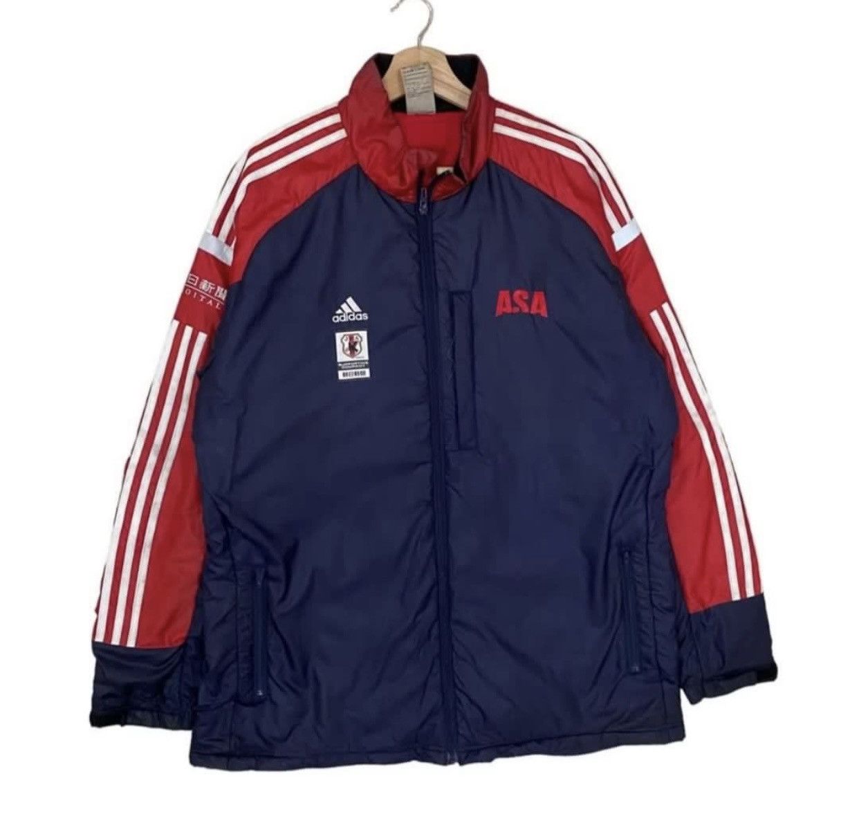Adidas × Vintage 🔥VINTAGE ADIDAS X JAPAN FOOTBALL TEAM SAMPLE LIGHT JACKET Size US L / EU 52-54 / 3 - 2 Thumbnail