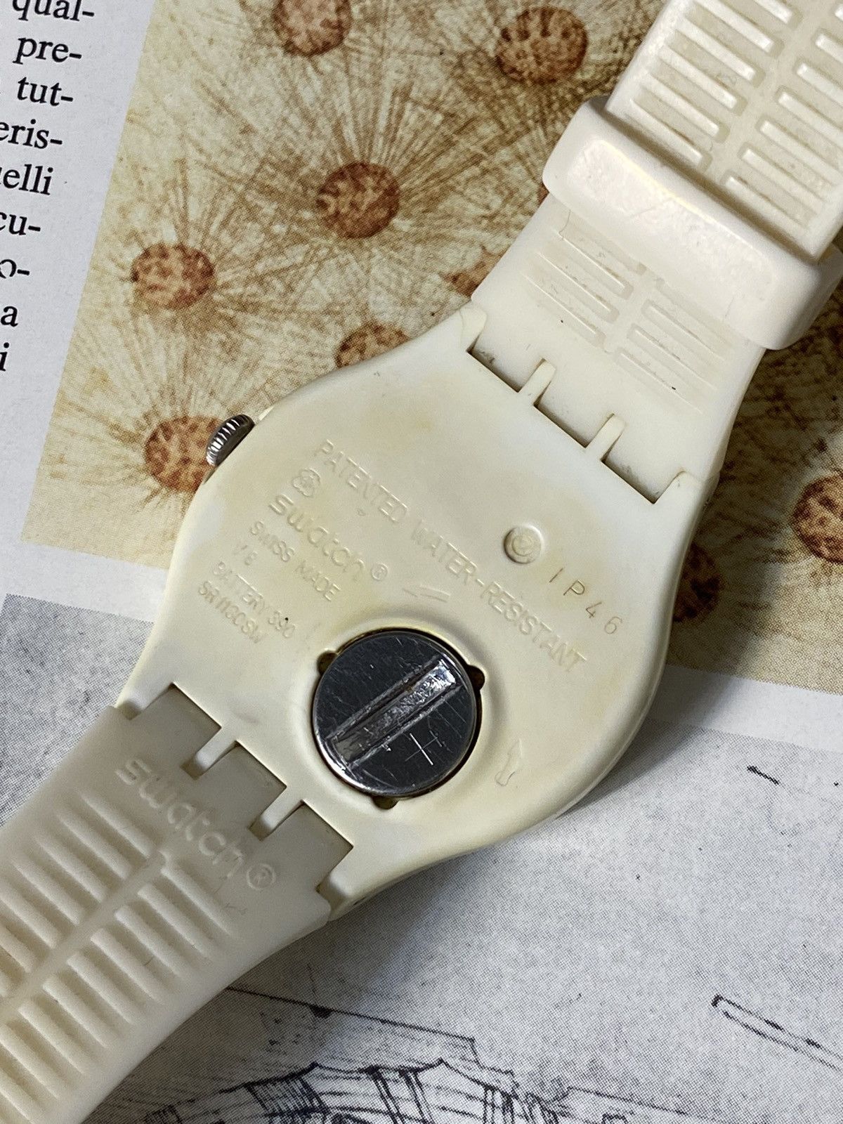 Jewelry × Swatch × Vintage Skeleton Swatch Watch with Open Design Size ONE SIZE - 8 Thumbnail