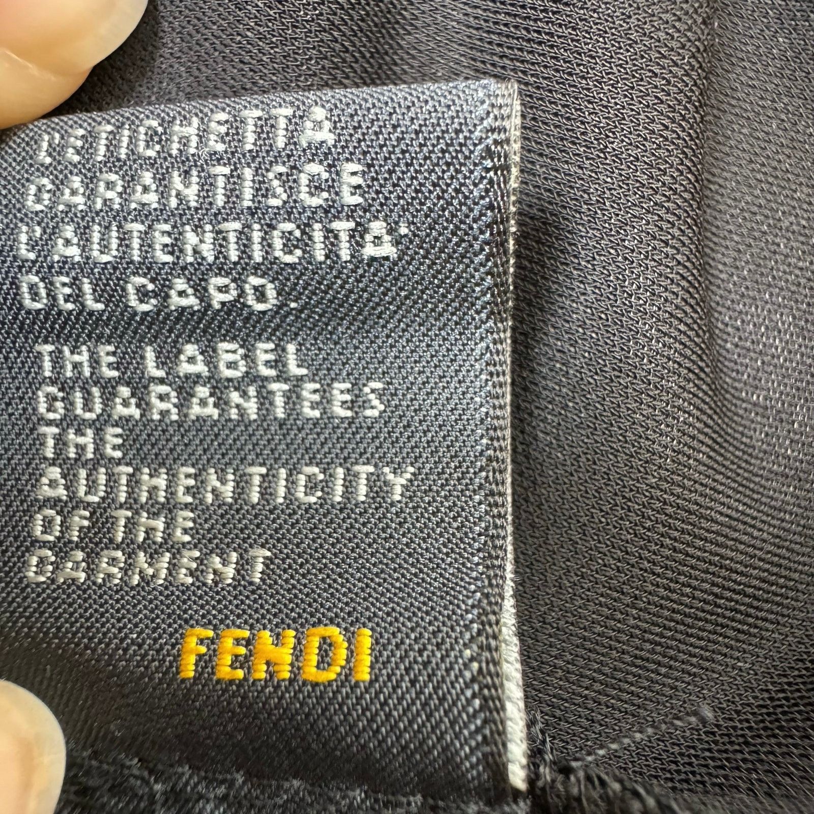 Fendi FENDI Black Jersey Crepe Crochet Dress Made in Italy 38/US Size XS / US 0-2 / IT 36-38 - 14 Thumbnail