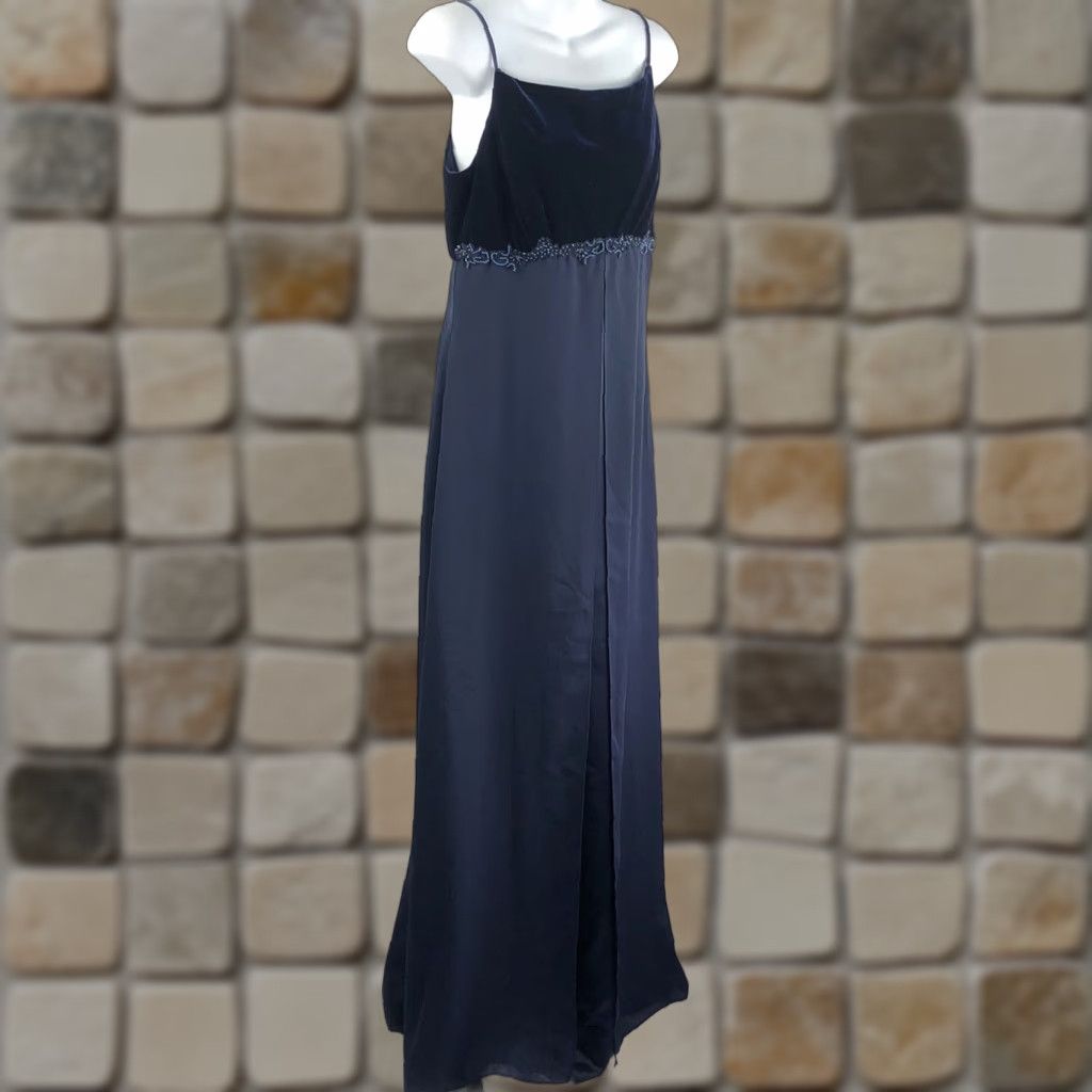 green emerald velvet dress Spaghetti Straps Purple Vintage 90S Prom Dress – daisystyledress main image 0
