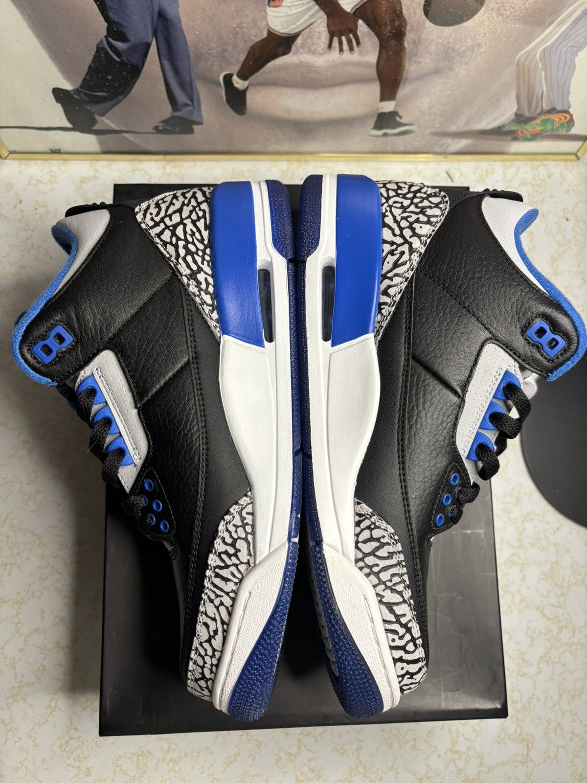 Jordan Brand Jordan Retro 3 ‘sport blue’ Size US 8.5 / EU 41-42 - 3 Thumbnail