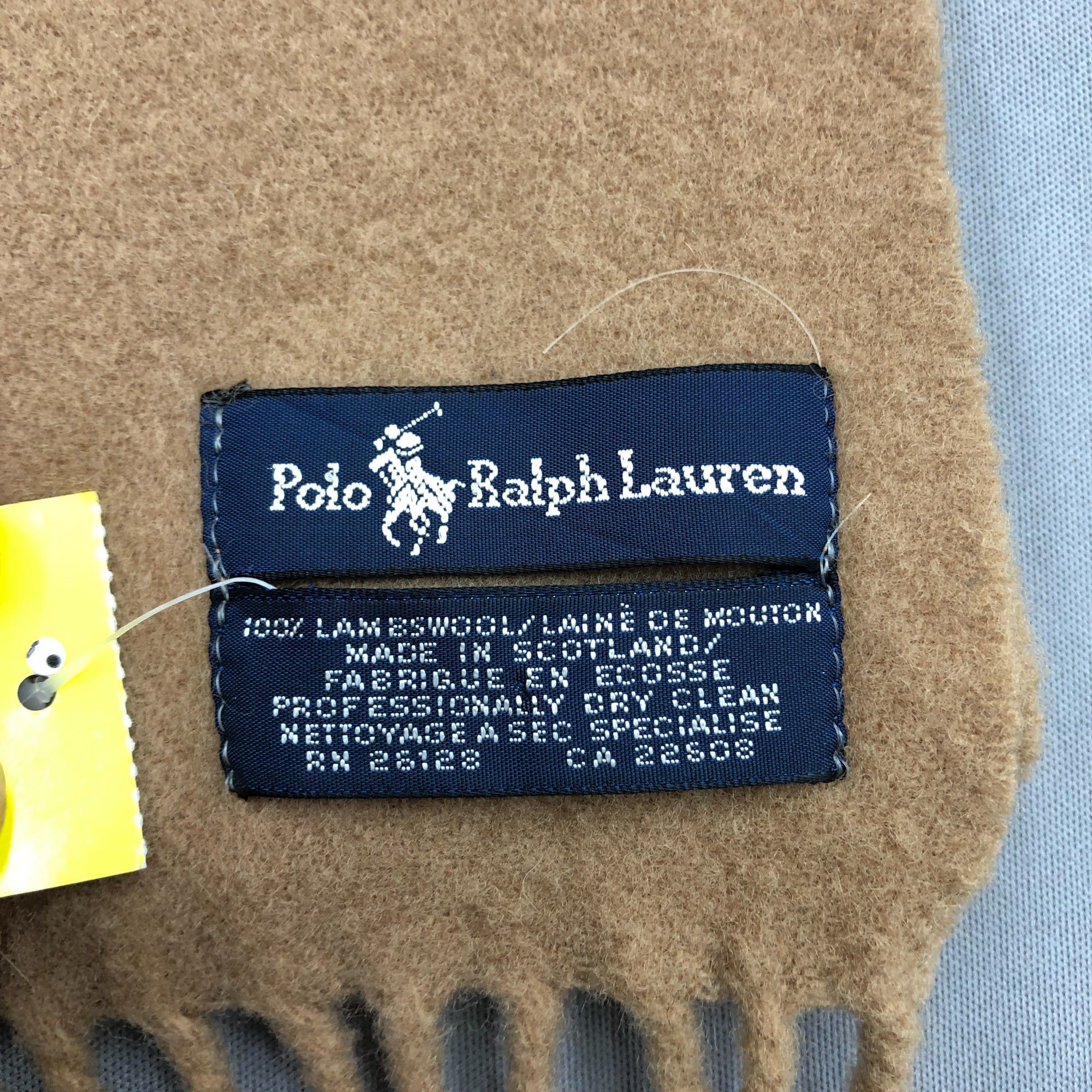 Polo Ralph Lauren Vintage Polo Ralph Lauren Scarf Muffler Wool Scarves Size ONE SIZE - 9 Thumbnail