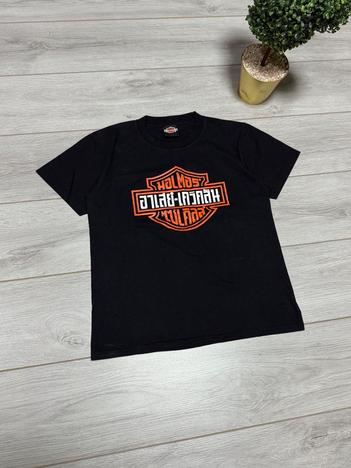 Harley Davidson Harley Davidson Bangkok Thailand tee shirt foreign letters Size US S / EU 44-46 / 1 - 1 Thumbnail