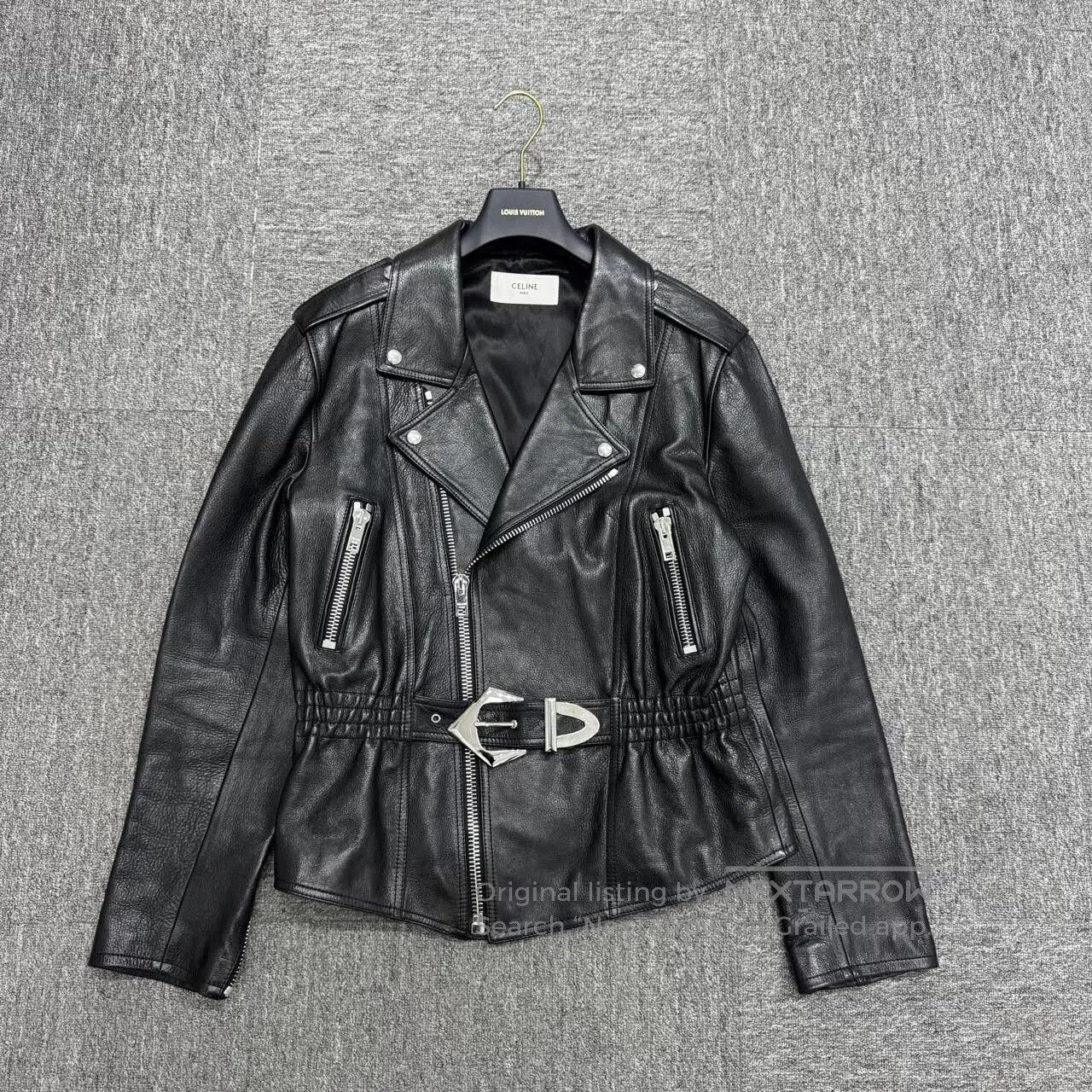 Celine celine white horse print motorcycle jacket. Size US S / EU 44-46 / 1 - 1 Thumbnail