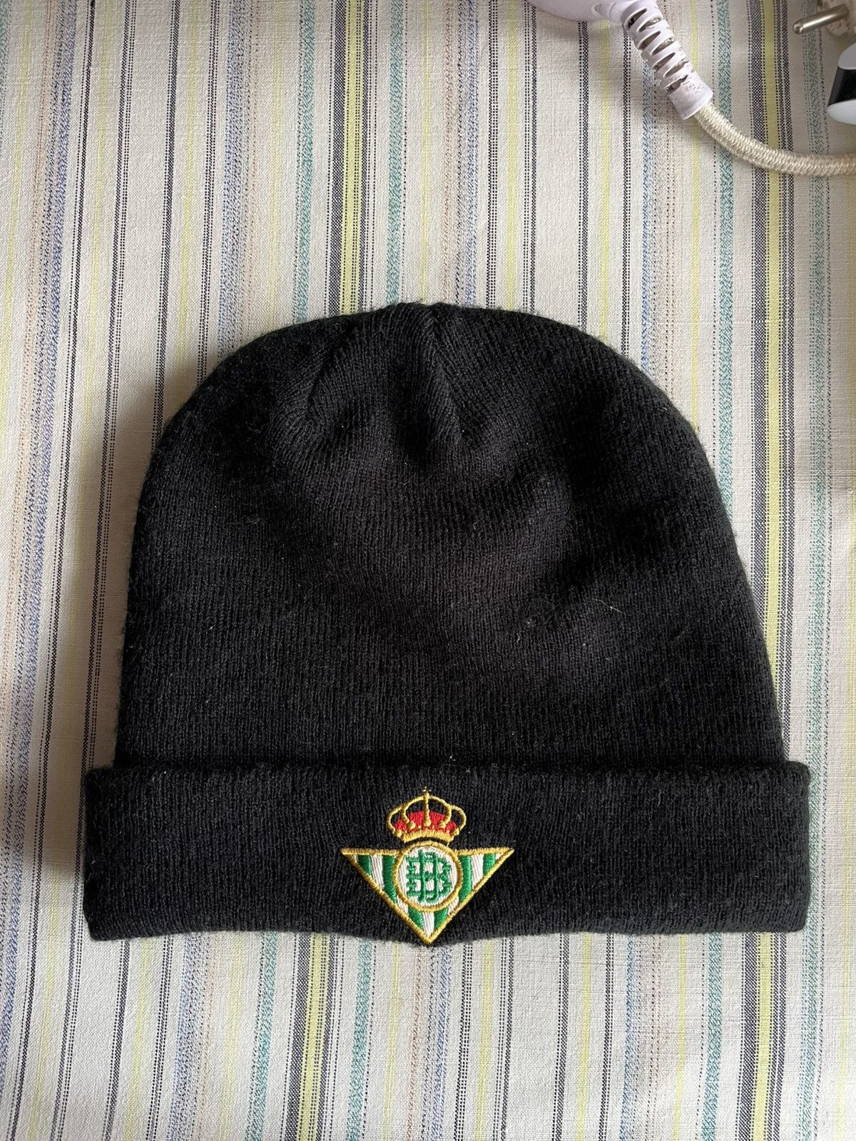 Kappa × Vintage Vintage Kappa Real Betis winter hat Size ONE SIZE - 1 Thumbnail