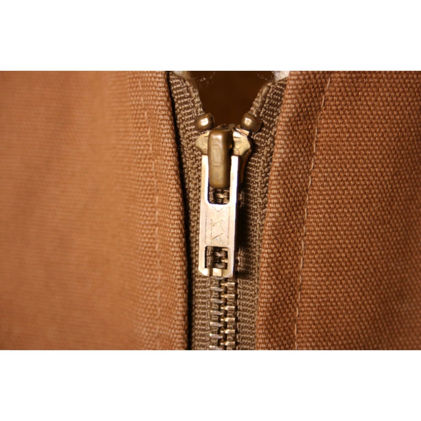 Carhartt VINTAGE Carhartt Vest 2XL Workwear Men Sz XXL Sherpa Lined Cotton Canvas Zip Brown Stains Carhartt Vest Mens Size US XXL / EU 58 / 5 - 5 Thumbnail