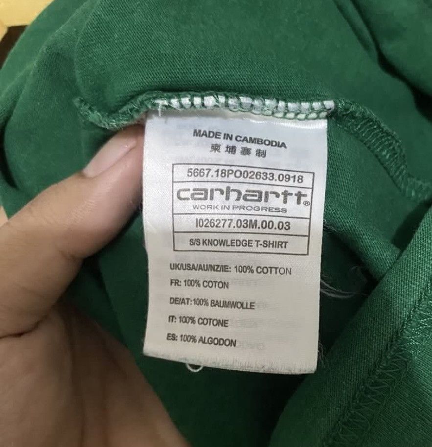 Carhartt Wip Carhartt WIP Short Sleeve Logo Size US L / EU 52-54 / 3 - 3 Thumbnail