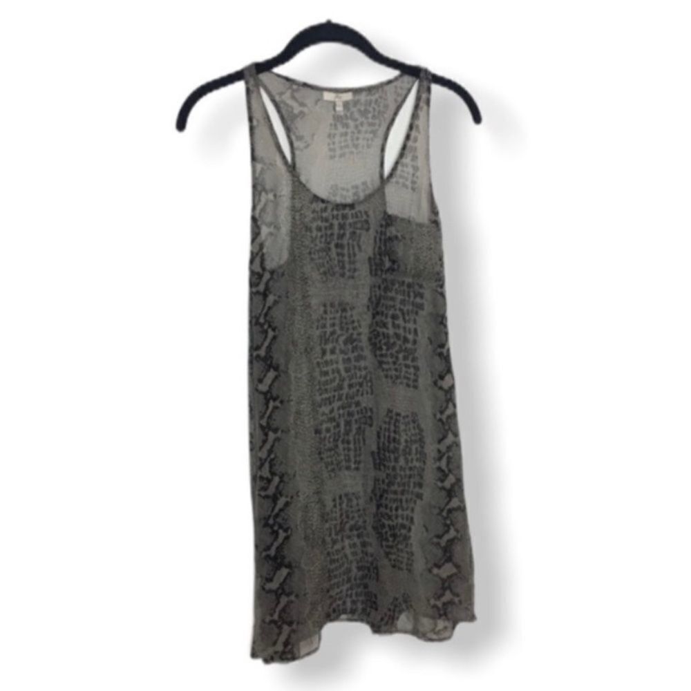 Joie Joie Sheer Animal Print Racerback Tank Top Women’s Size Smal Size S / US 4 / IT 40 - 2 Thumbnail
