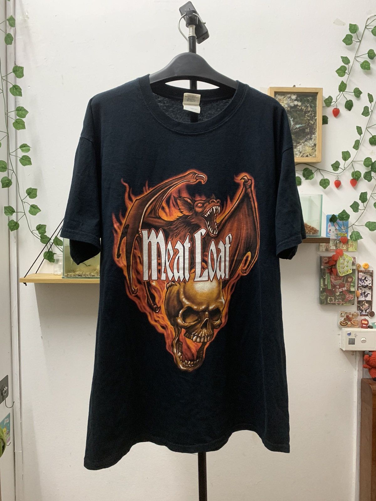 Band Tees VINTAGE 00s MEAT LOAF Size US L / EU 52-54 / 3 - 1 Thumbnail