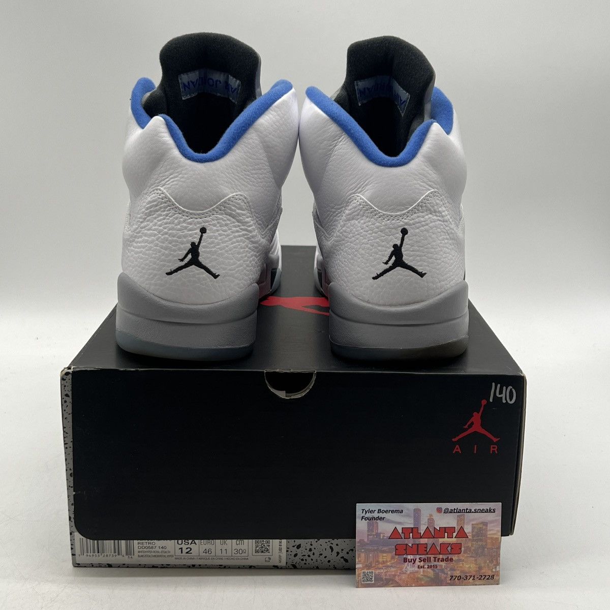Jordan Brand Air Jordan 5 stealth 2.0 Size US 12 / EU 45 - 3 Thumbnail