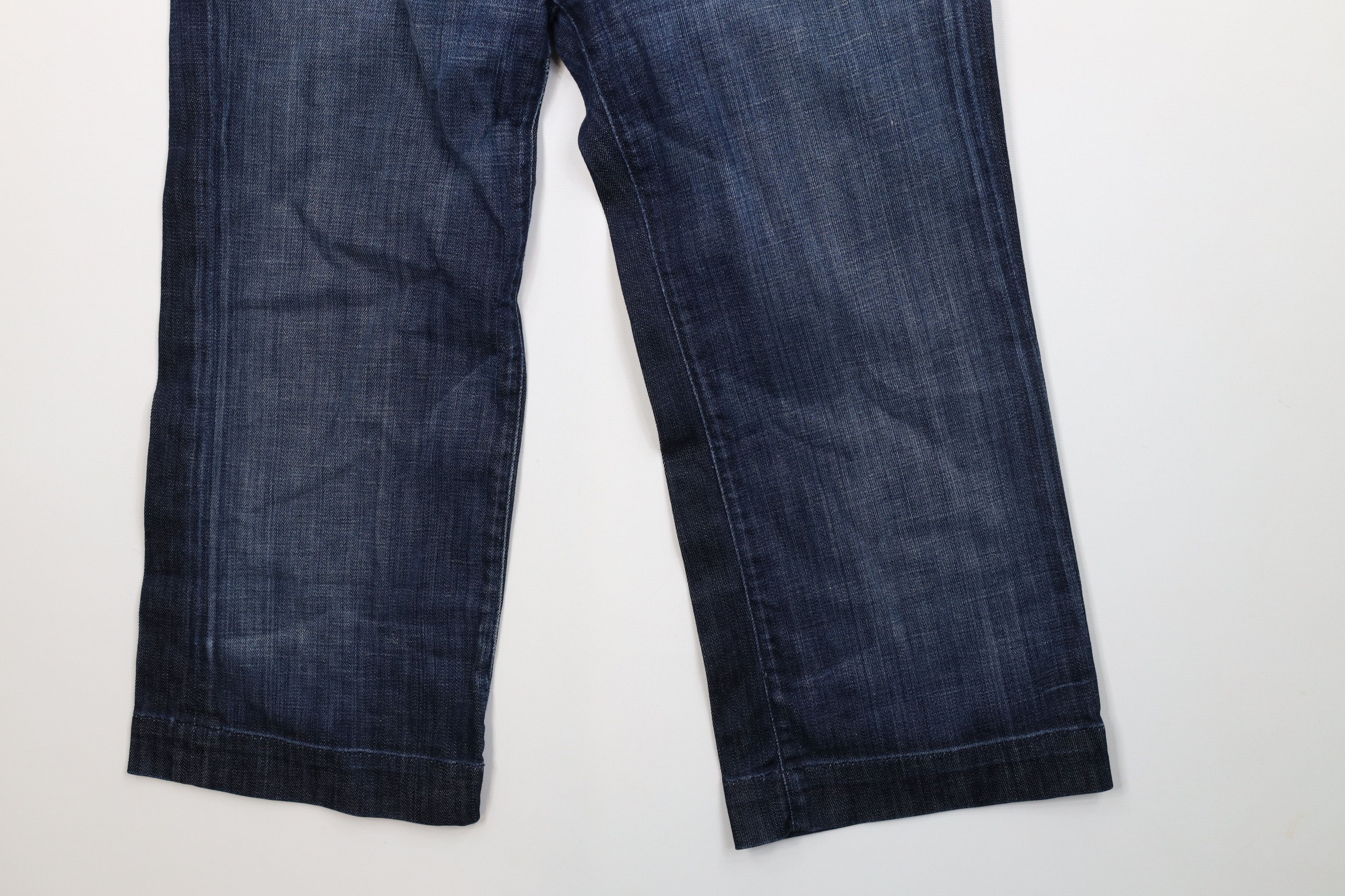 7 For All Mankind 7 For All Mankind 7FAM Dojo Stretch Denim Capris Jeans USA Size 27" / US 4 / IT 40 - 4 Thumbnail