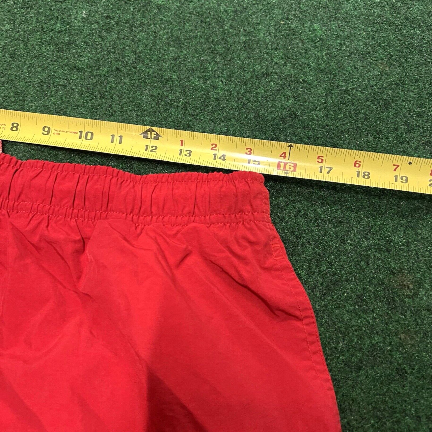 Nautica VINTAGE Nautica Men’s Red Swim Trunks Size Medium Inseam Summer Swim Beach Size US 31 - 6 Thumbnail
