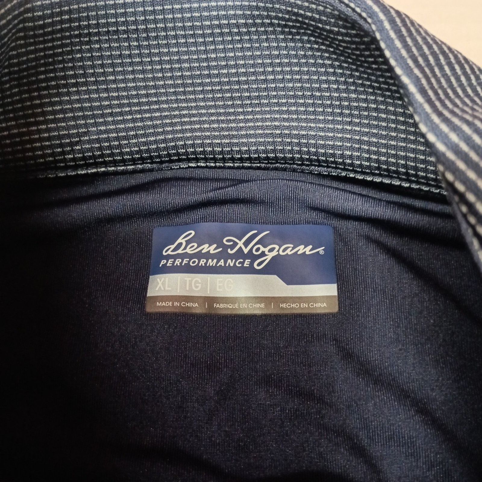 Other Ben Hogan Men's XL 46/48 Blue 1/4 Zip Golf Pullover Sweater Size US XL / EU 56 / 4 - 5 Thumbnail