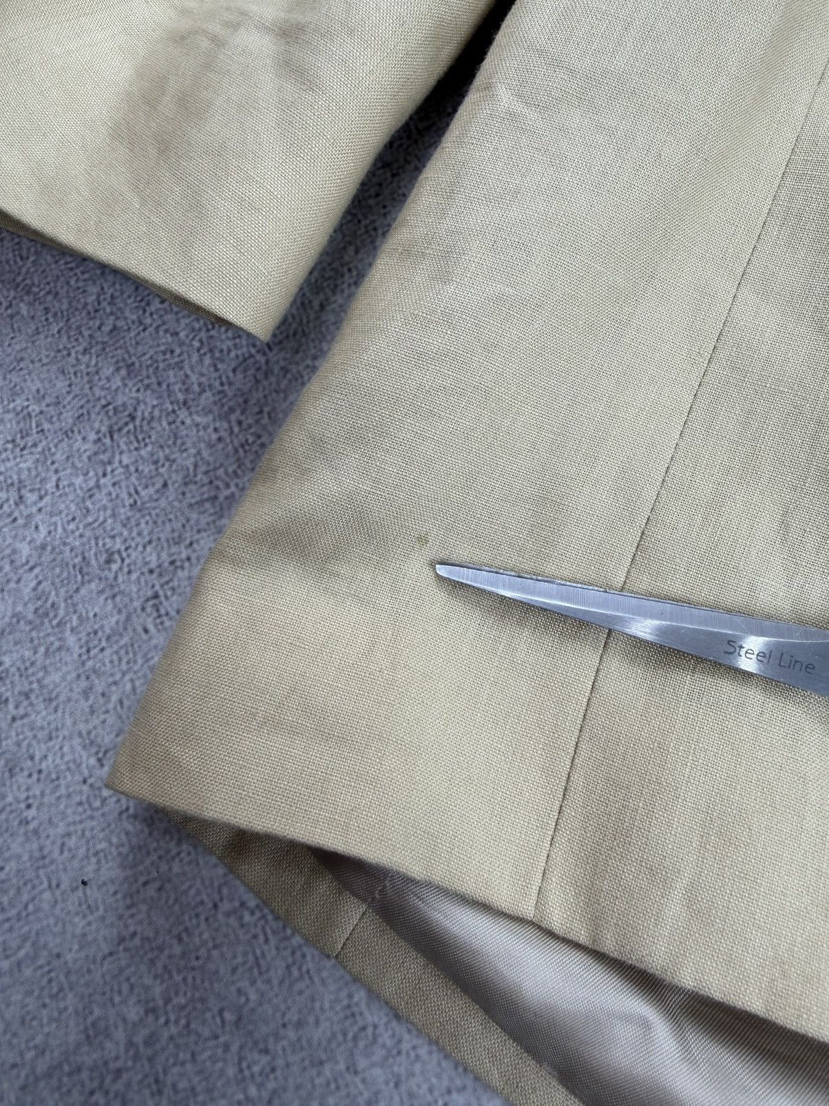 Other Cordings Piccadilly London Linen Blazer Cream Beige Size 40R Size 40R - 14 Thumbnail