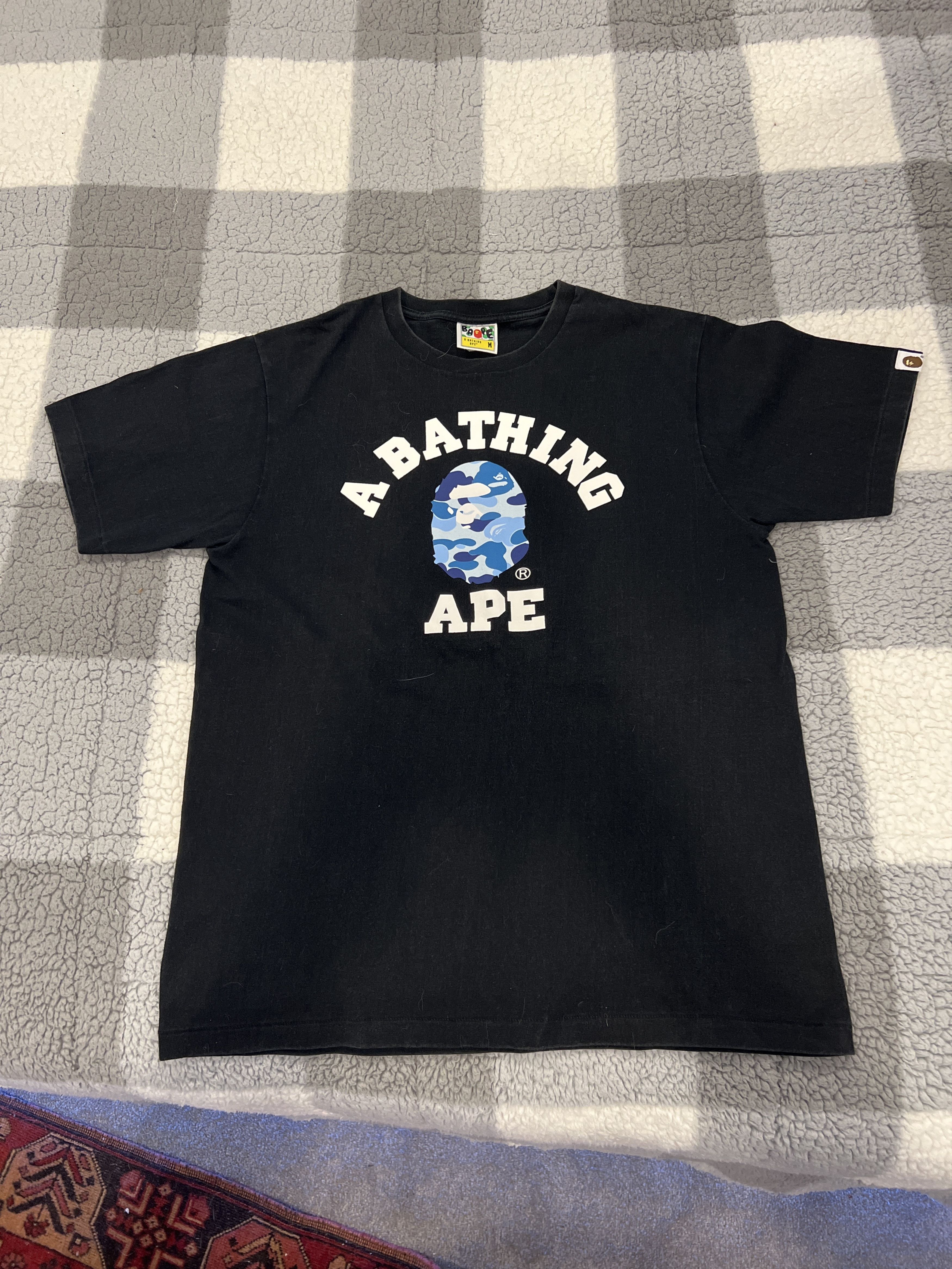Bape Bape blue ape tee Size US M / EU 48-50 / 2 - 1 Thumbnail