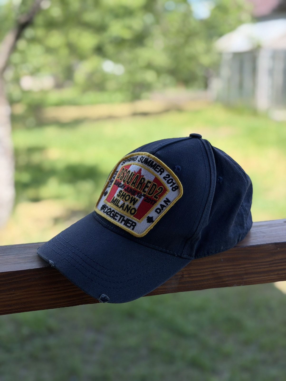 Dsquared2 Dsquared2 Blue Trucker Cap Hat Men's Size ONE SIZE - 2 Thumbnail